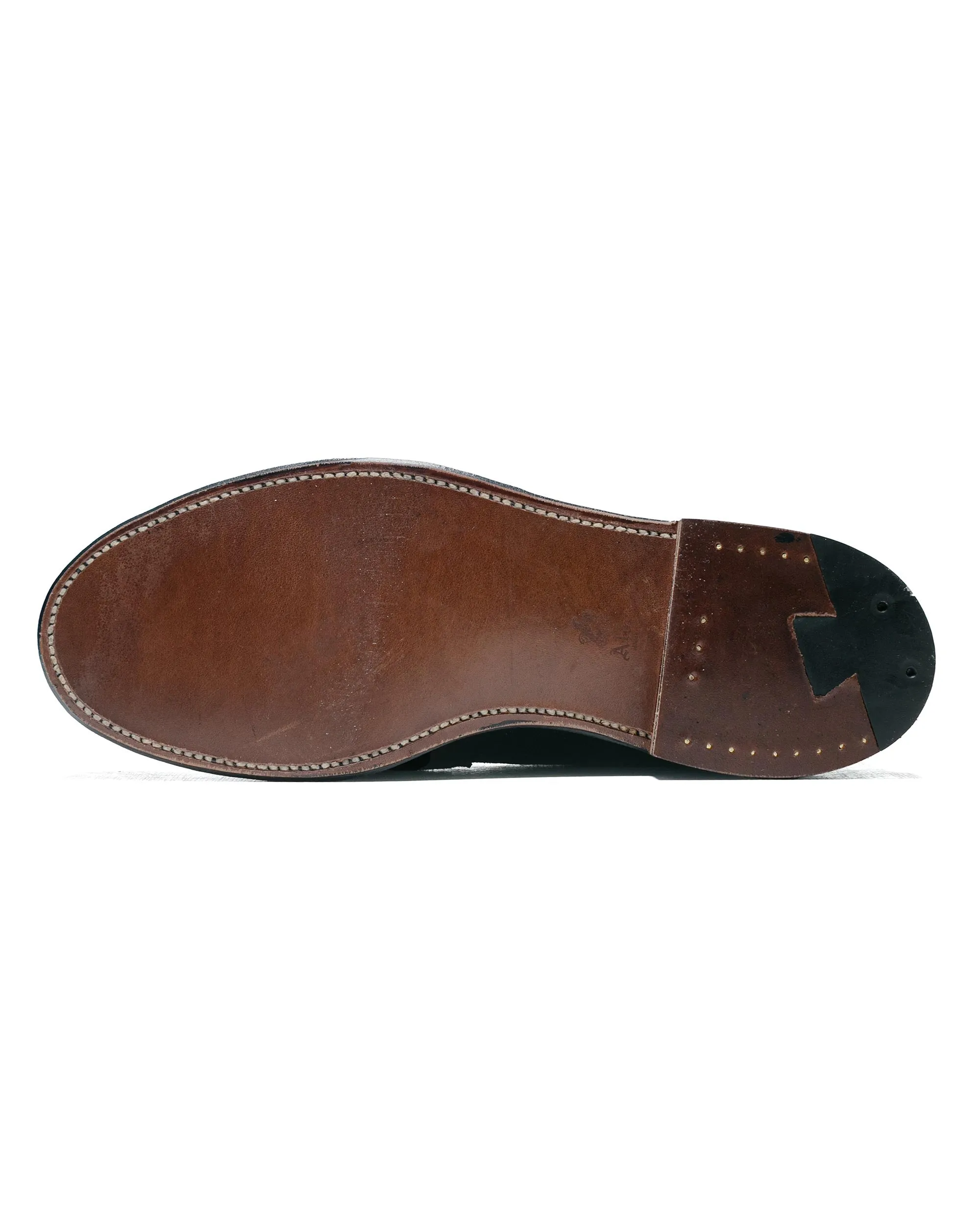 Alden Penny Loafer Black Suede 5737F 'The Little Nicky' Practical Use