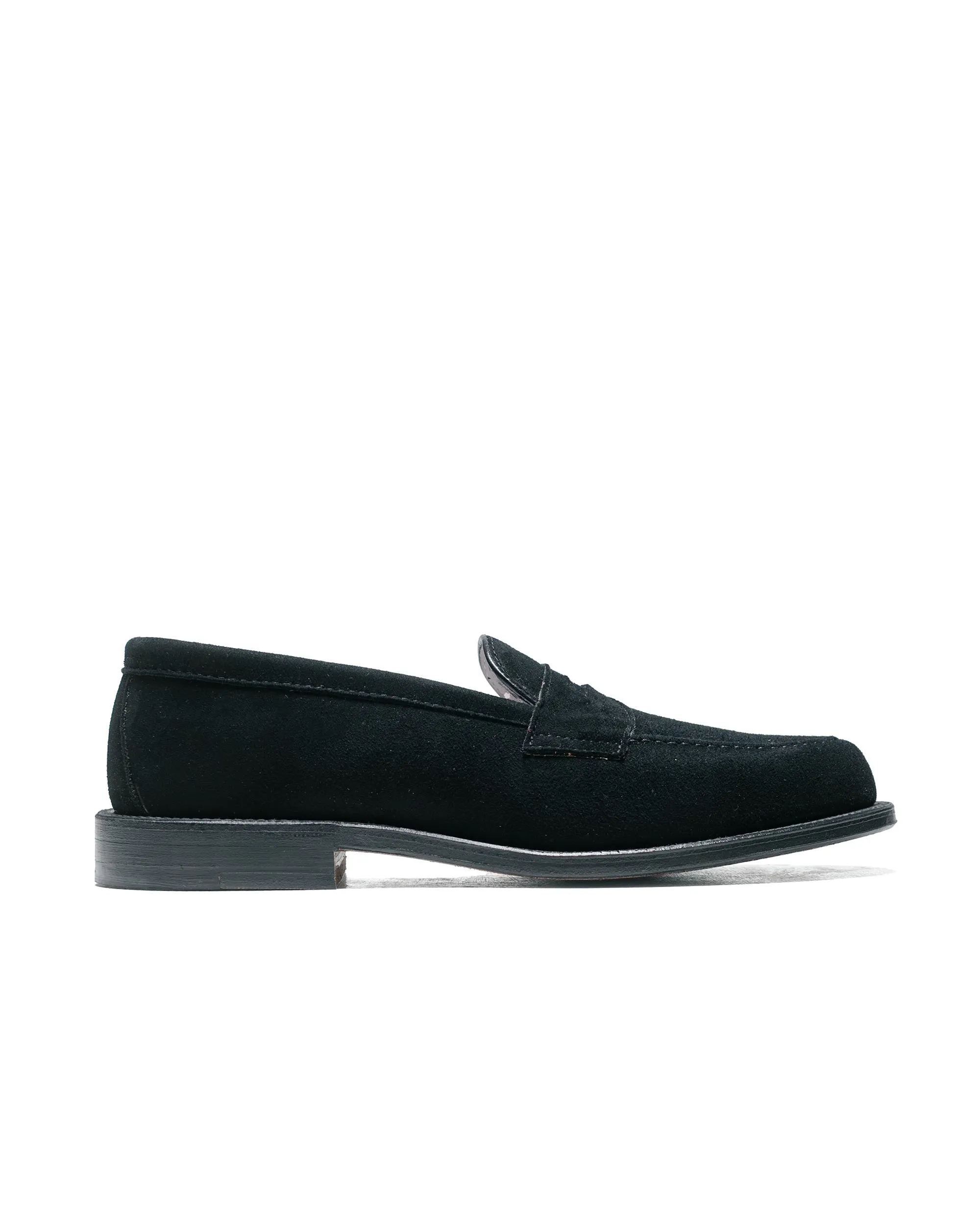 Alden Penny Loafer Black Suede 5737F 'The Little Nicky' Footwear Style Sunrise Stroll