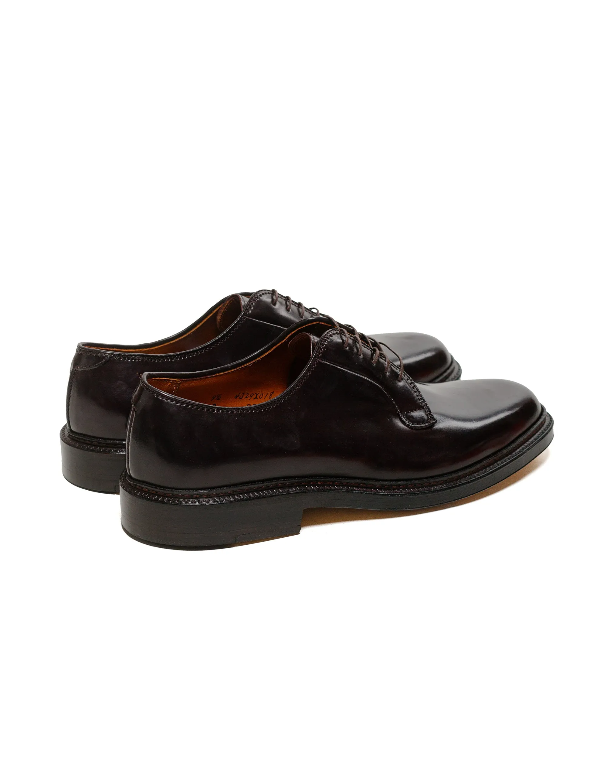 Alden Plain Toe Blucher Colour 8 Shell Cordovan 990 Air Comfort Wood Hike