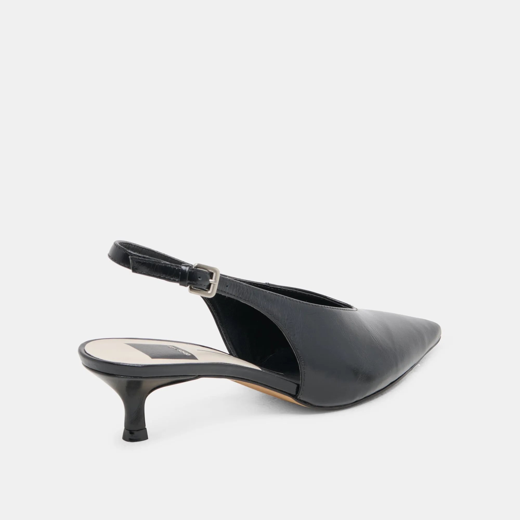 Decorative High Heels ALENNA HEELS MIDNIGHT CRINKLE PATENT