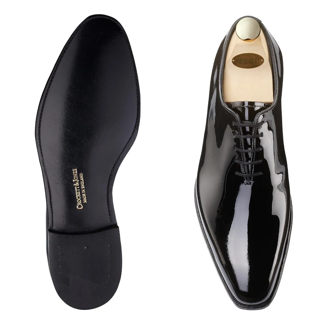 Alex Black Patent Relaxed Fit