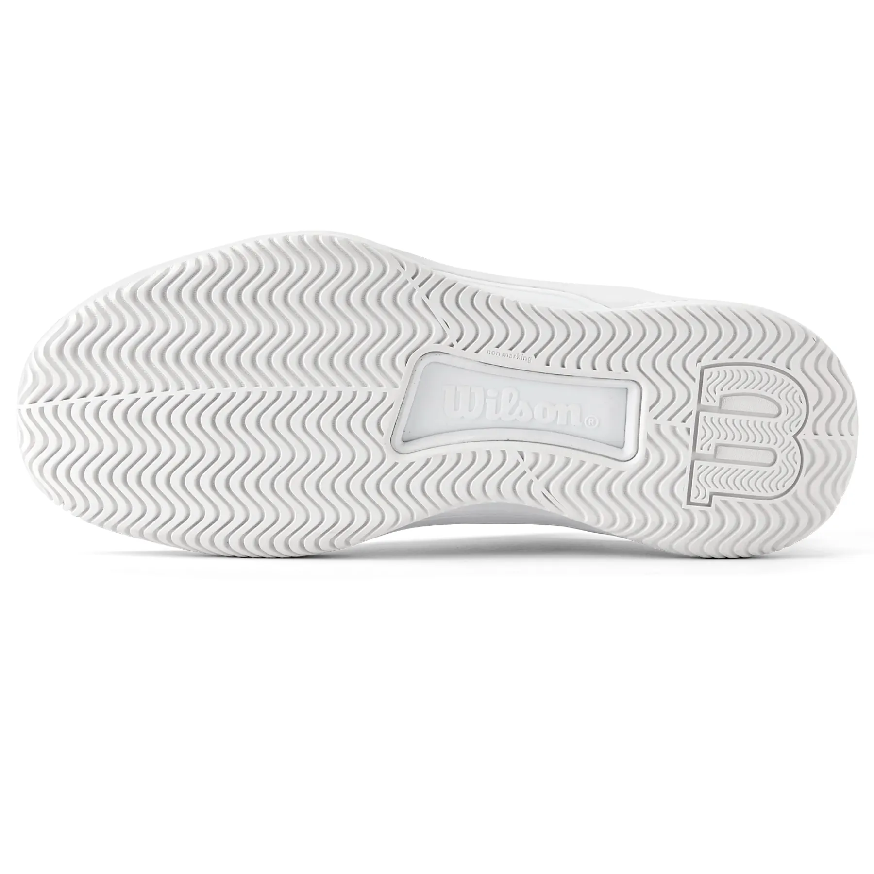 Wilson Intrigue Tour Womens Tennis Shoes - White/White/Silver Comfortable Foot Agility Drill