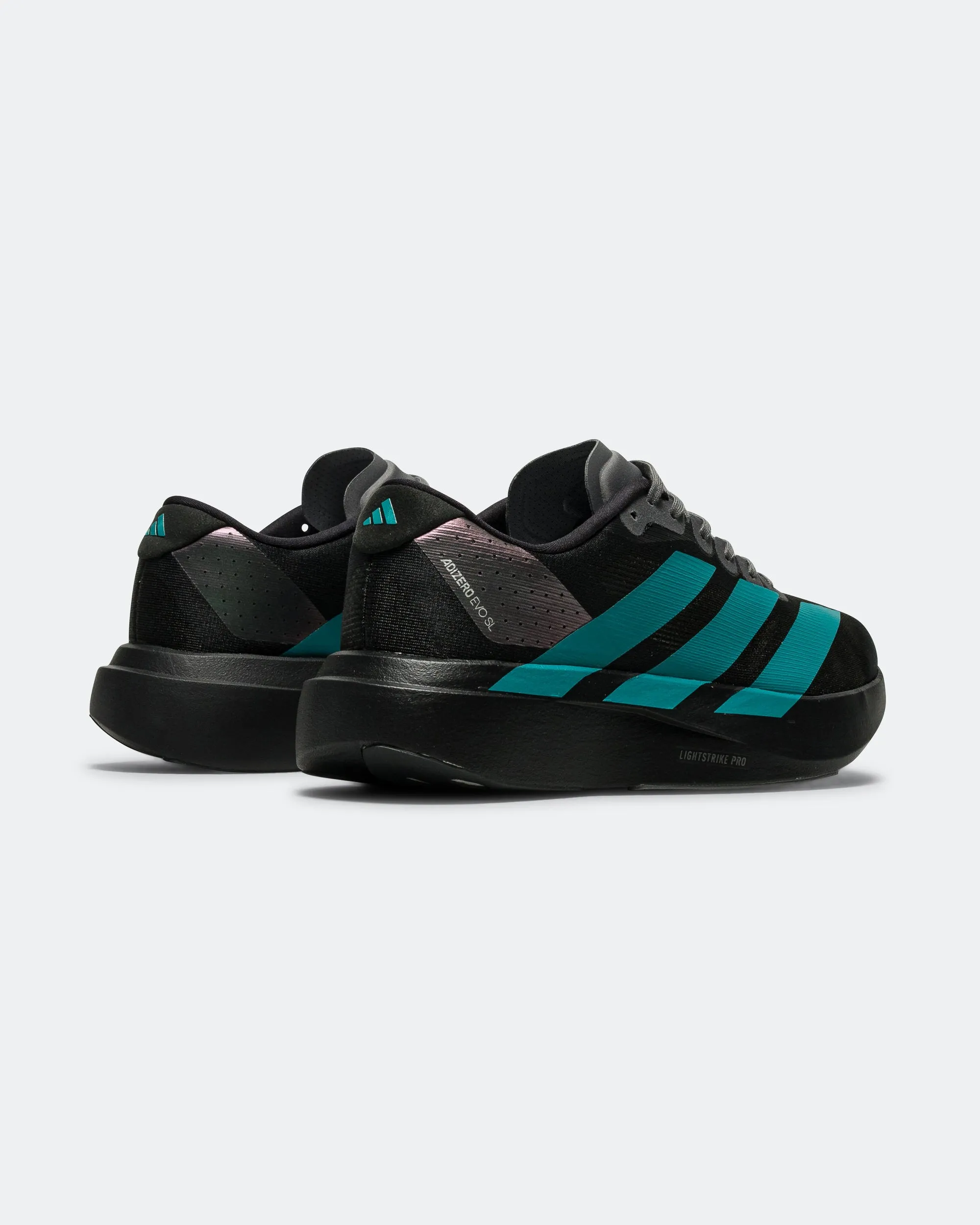 Comfortable Upper Material Odor Control Fabric Adizero Evo SL - Core Black/Pure Tea-Grey Four