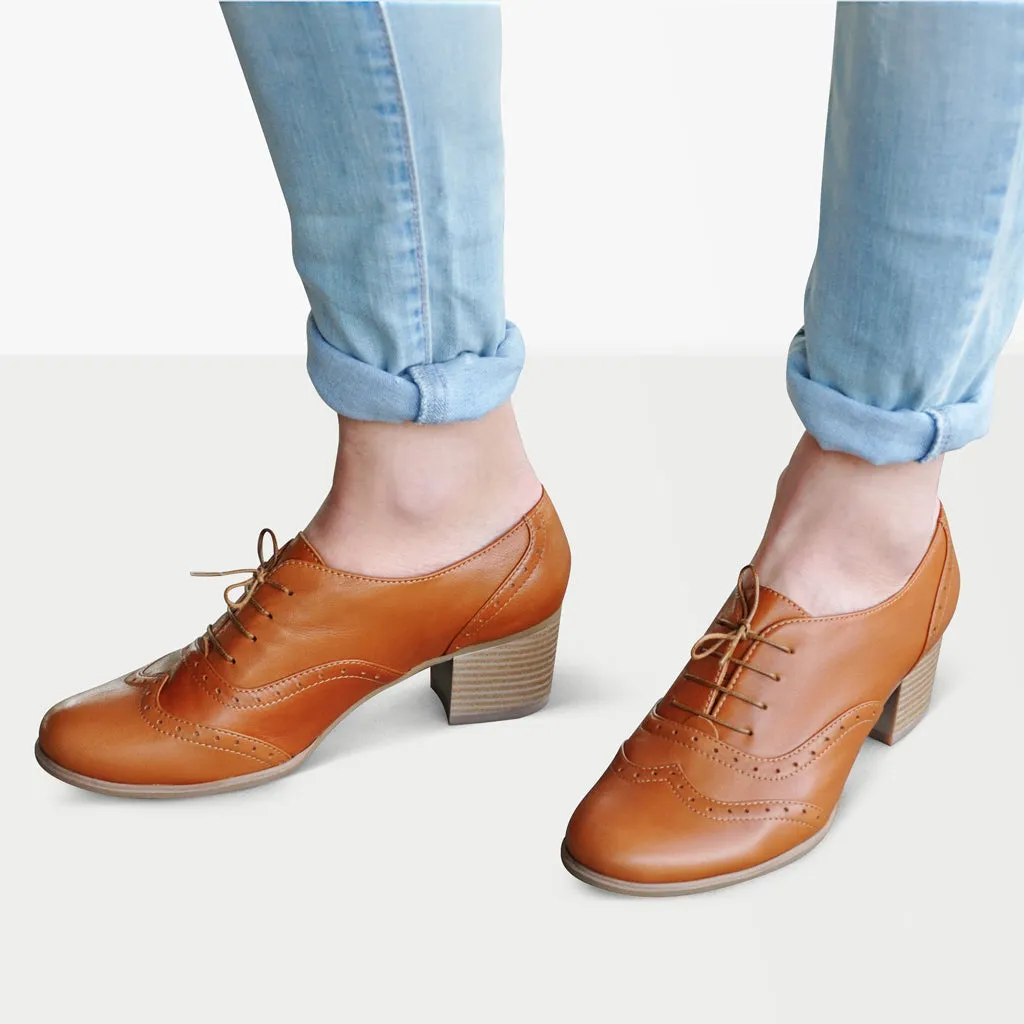Morgan - Oxford Pumps Gentle Work Support Clean Aesthetic
