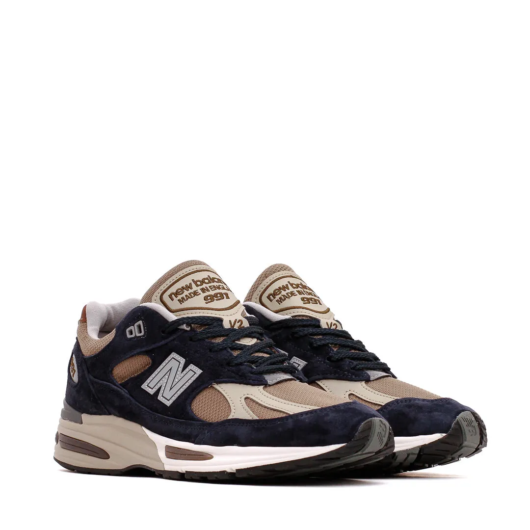 moisture - wicking running shoes quick - drying - efficiency shoes New Balance Unisex Made in UK 991v2 After Midnight U991DB2