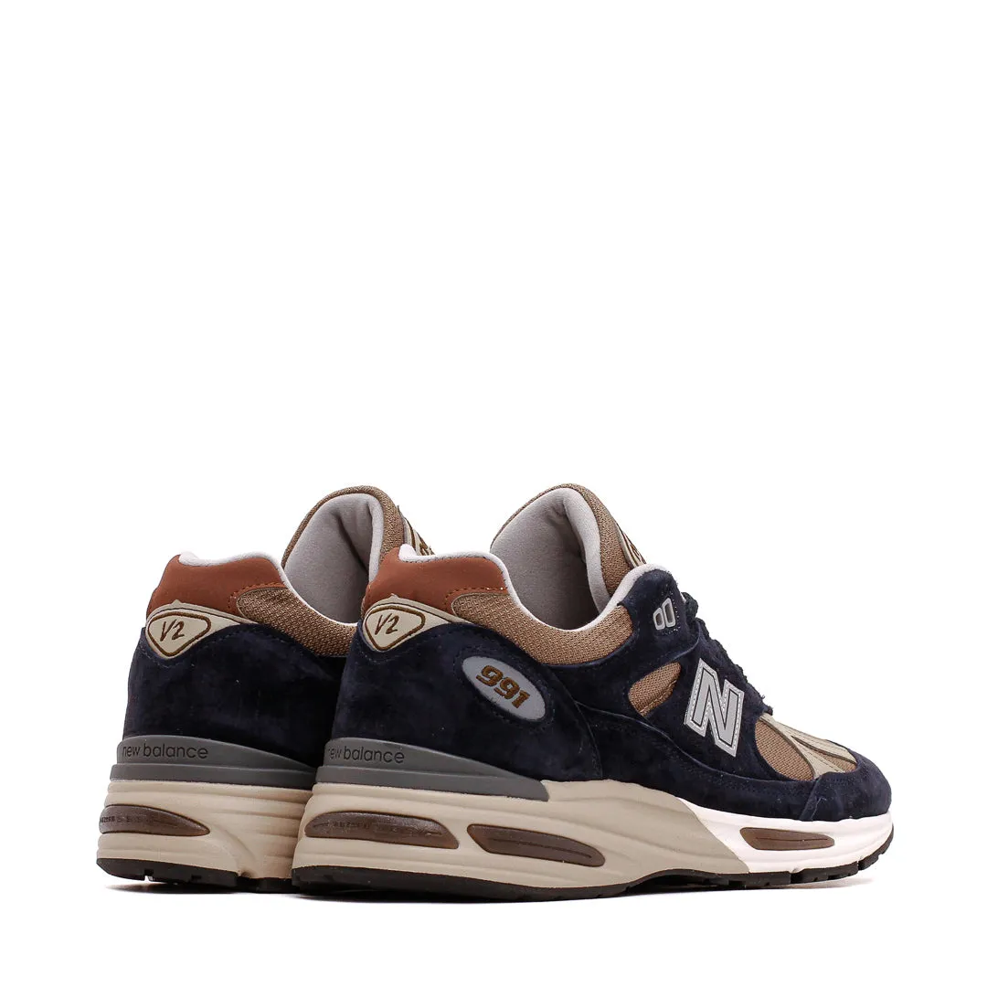 New Balance Unisex Made in UK 991v2 After Midnight U991DB2 running for leisure shoes neoprene - upper shoes
