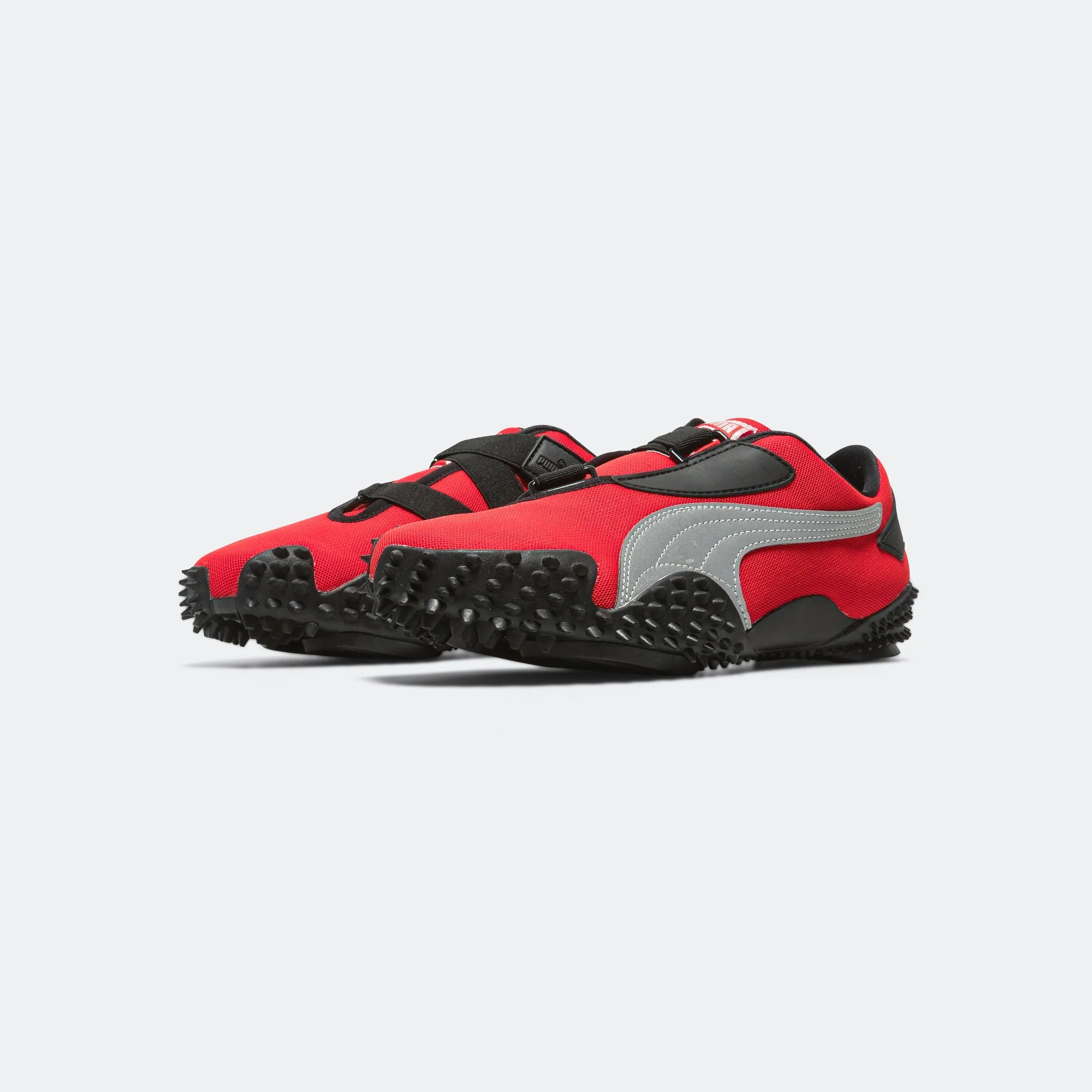 Knit Fabric Sustainable Stitching Mostro OG - For All Time Red/Puma Silver
