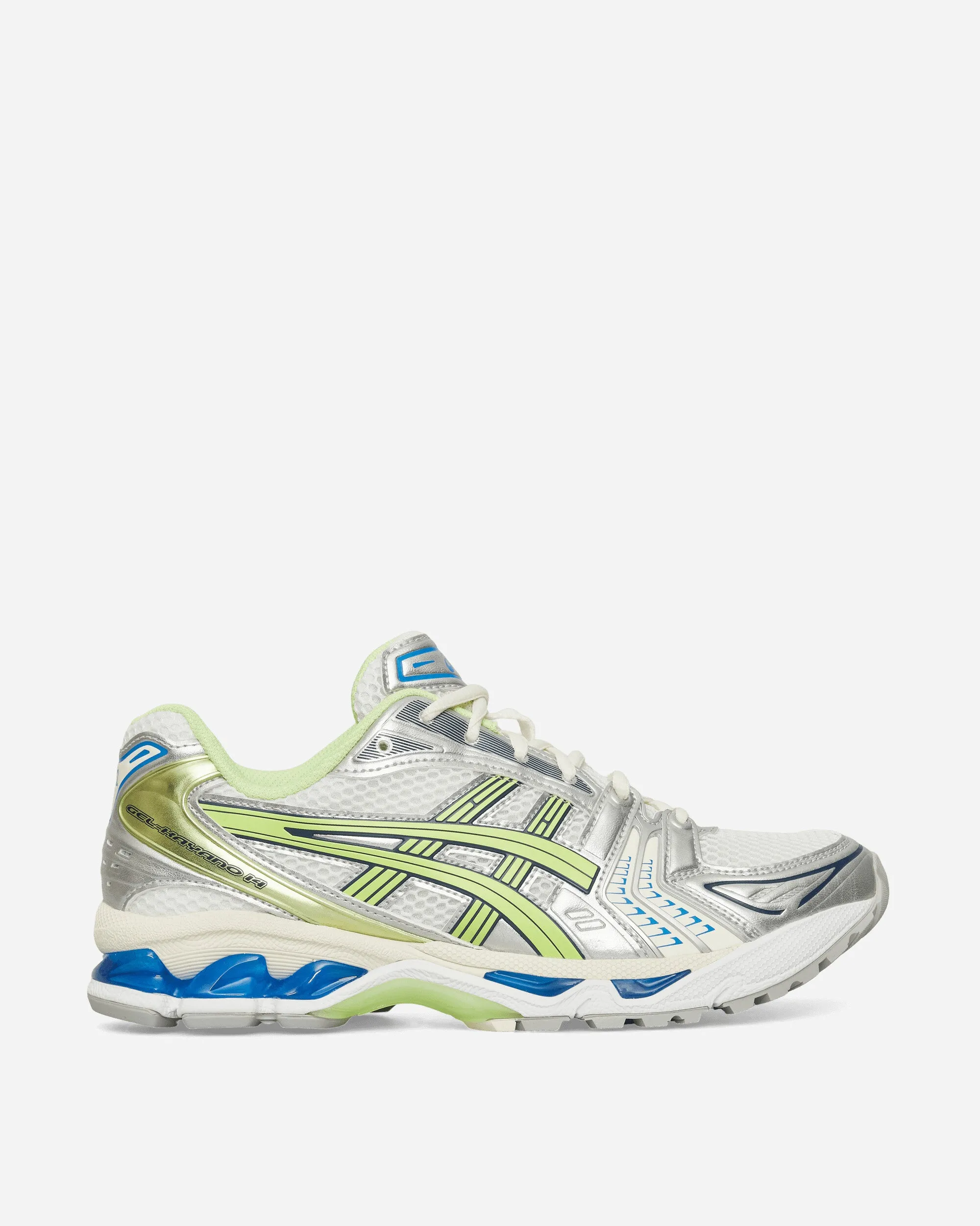 GEL-Kayano 14 Sneakers White / Lime Green Commute Look Memory foam insole