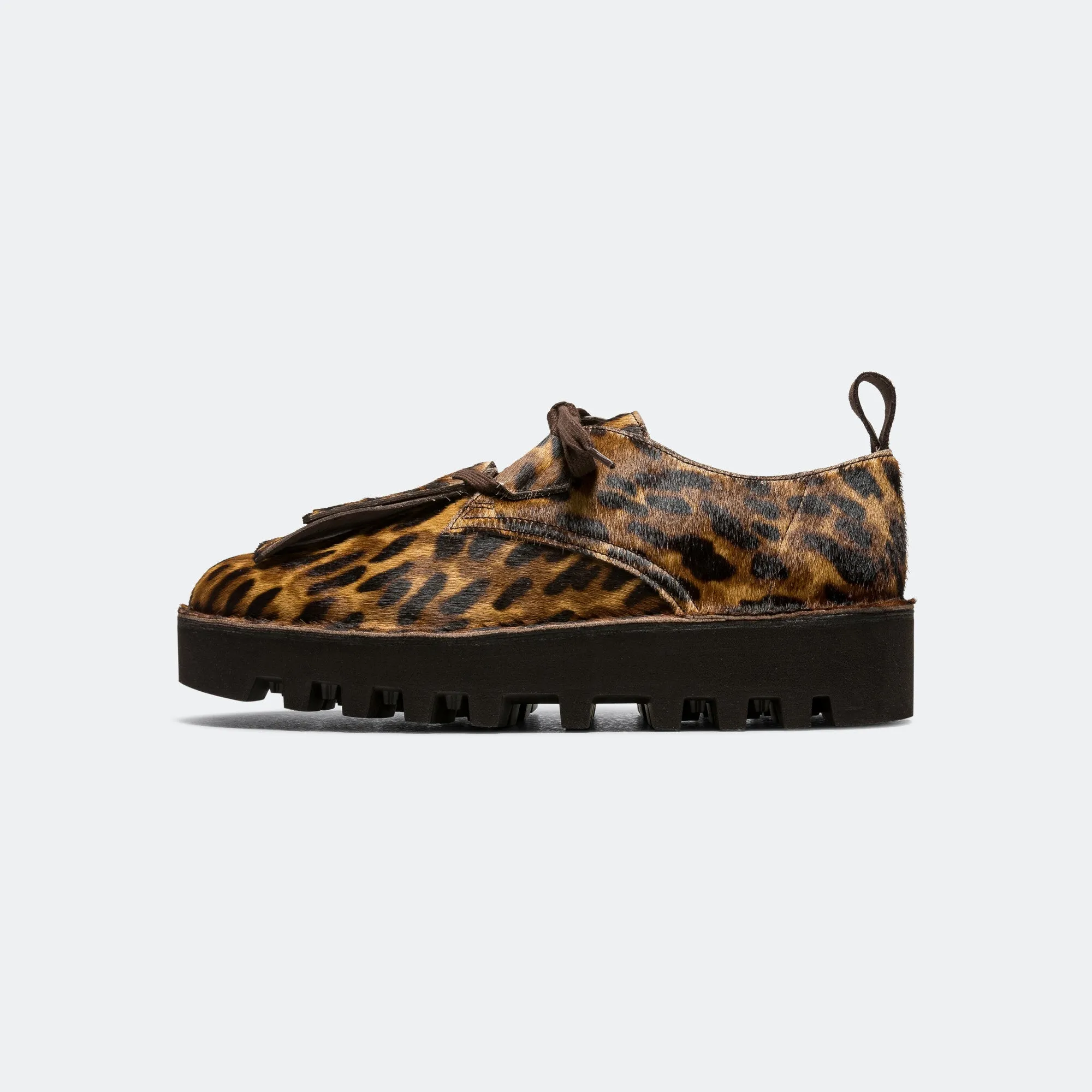 Desert Khan x Engineered Garments - Leopard PRT Pony Supportive Traction