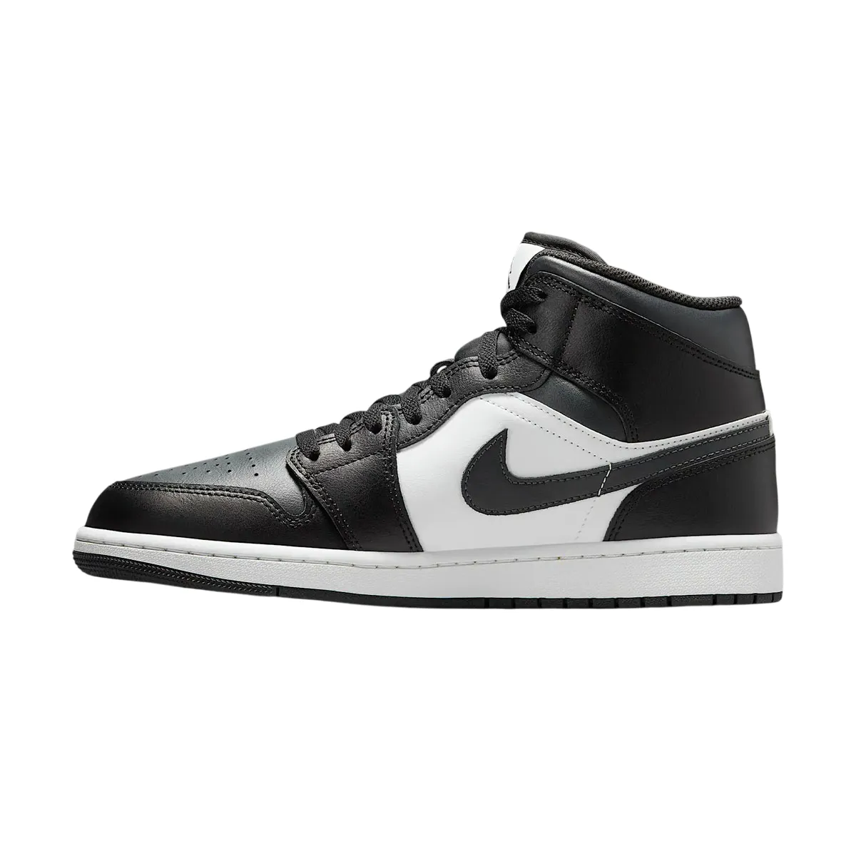 ShockAbsorbingSole Air Jordan 1 Mid 'Off Noir Toe'