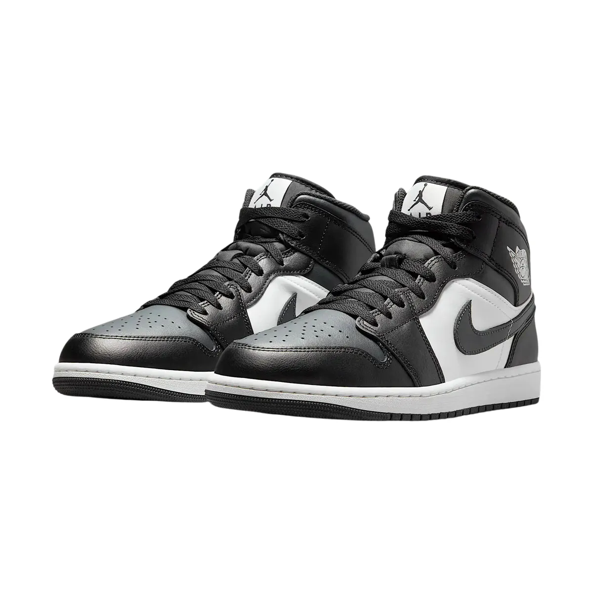 Air Jordan 1 Mid 'Off Noir Toe' Active Run