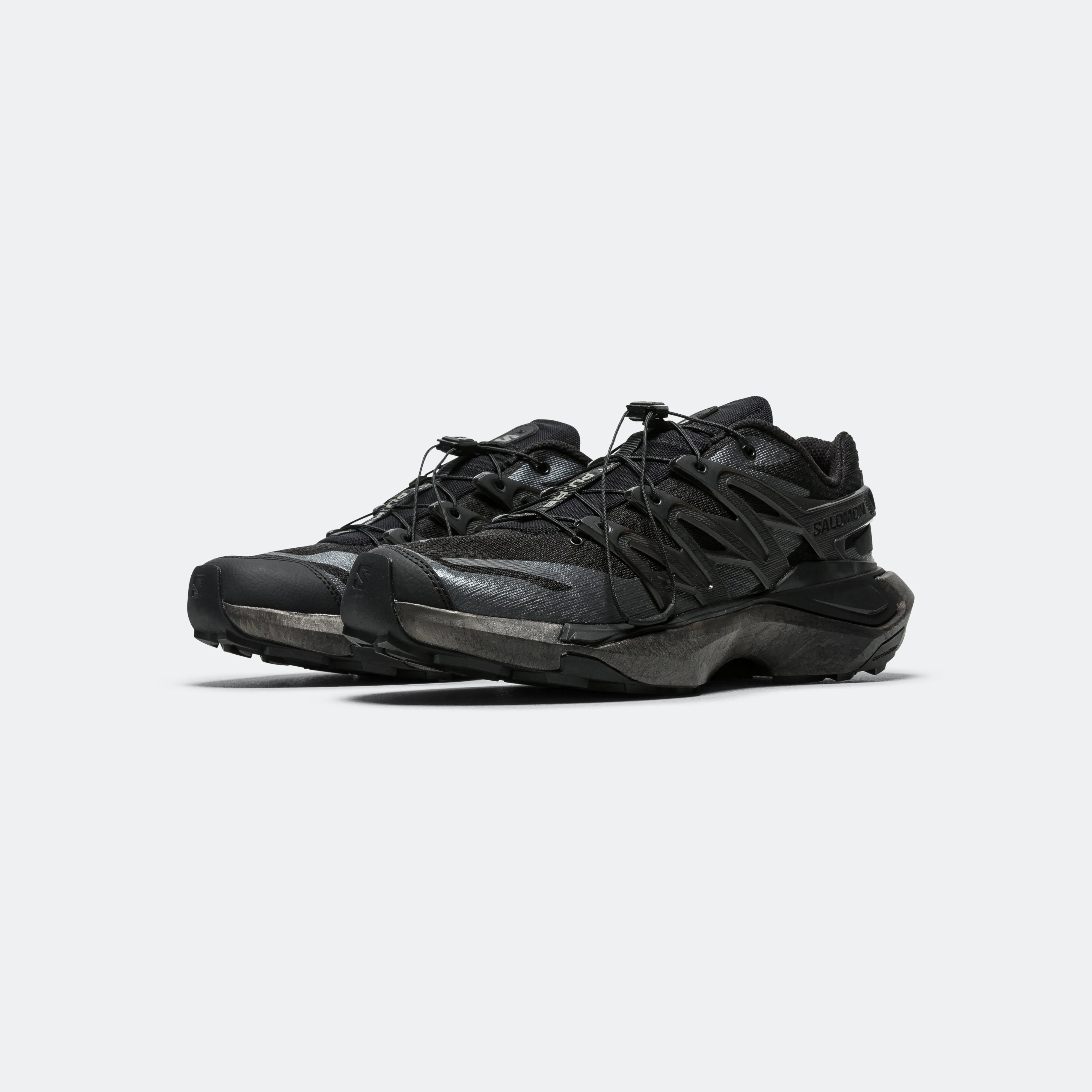 Adjustable Laces Responsive Look XT-PU.RE Advanced - Black/Phantom
