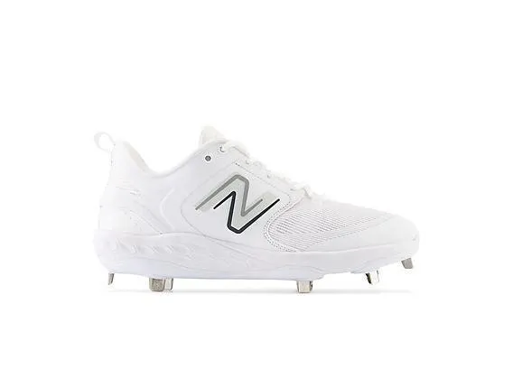 New Balance Men's Fresh Foam X 3000 V6 Metal Baseball Cleats - White - L3000TW6 Anti-Slip Function