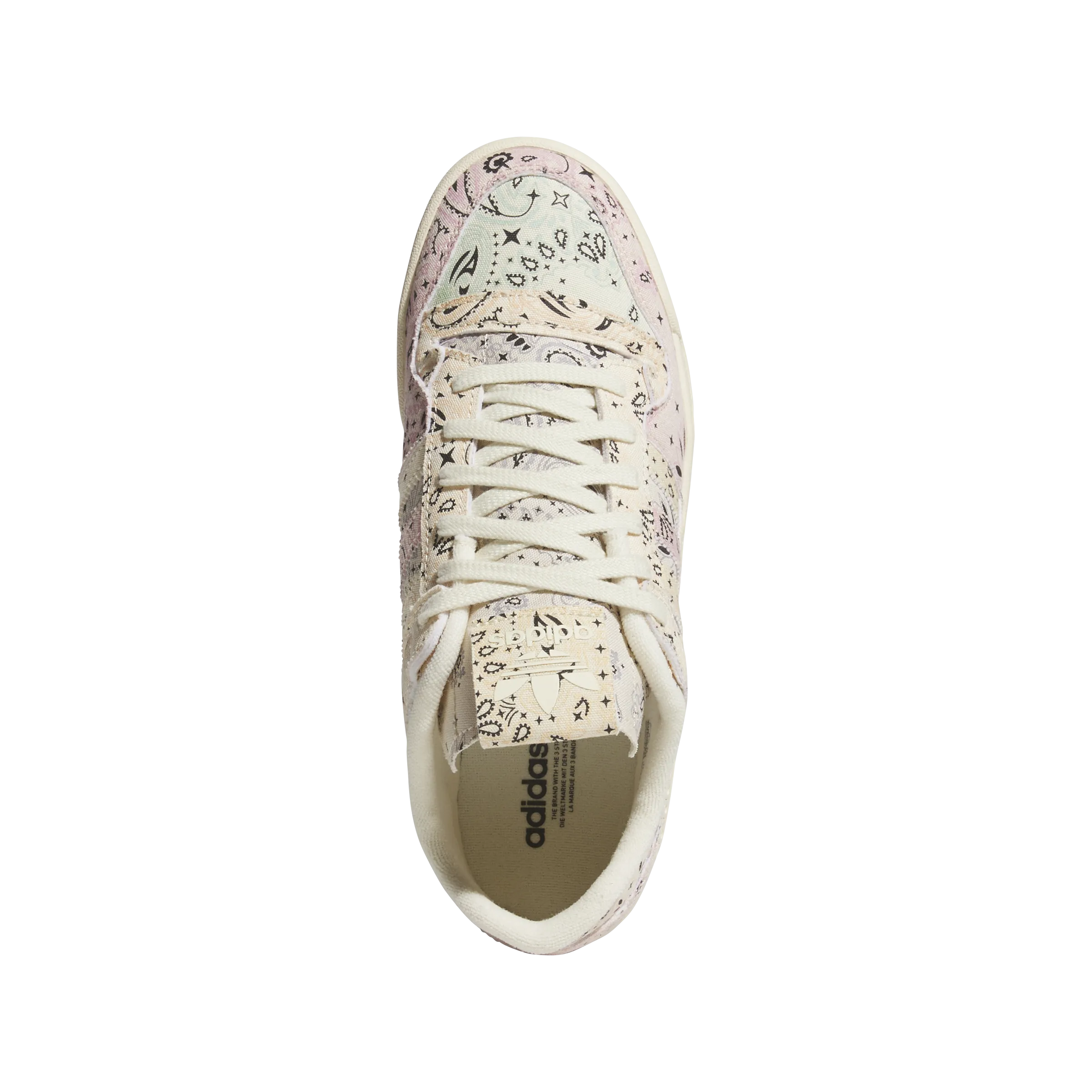 Wmns Forum 84 Low CL 'Paisley Warm Vanilla' daily life