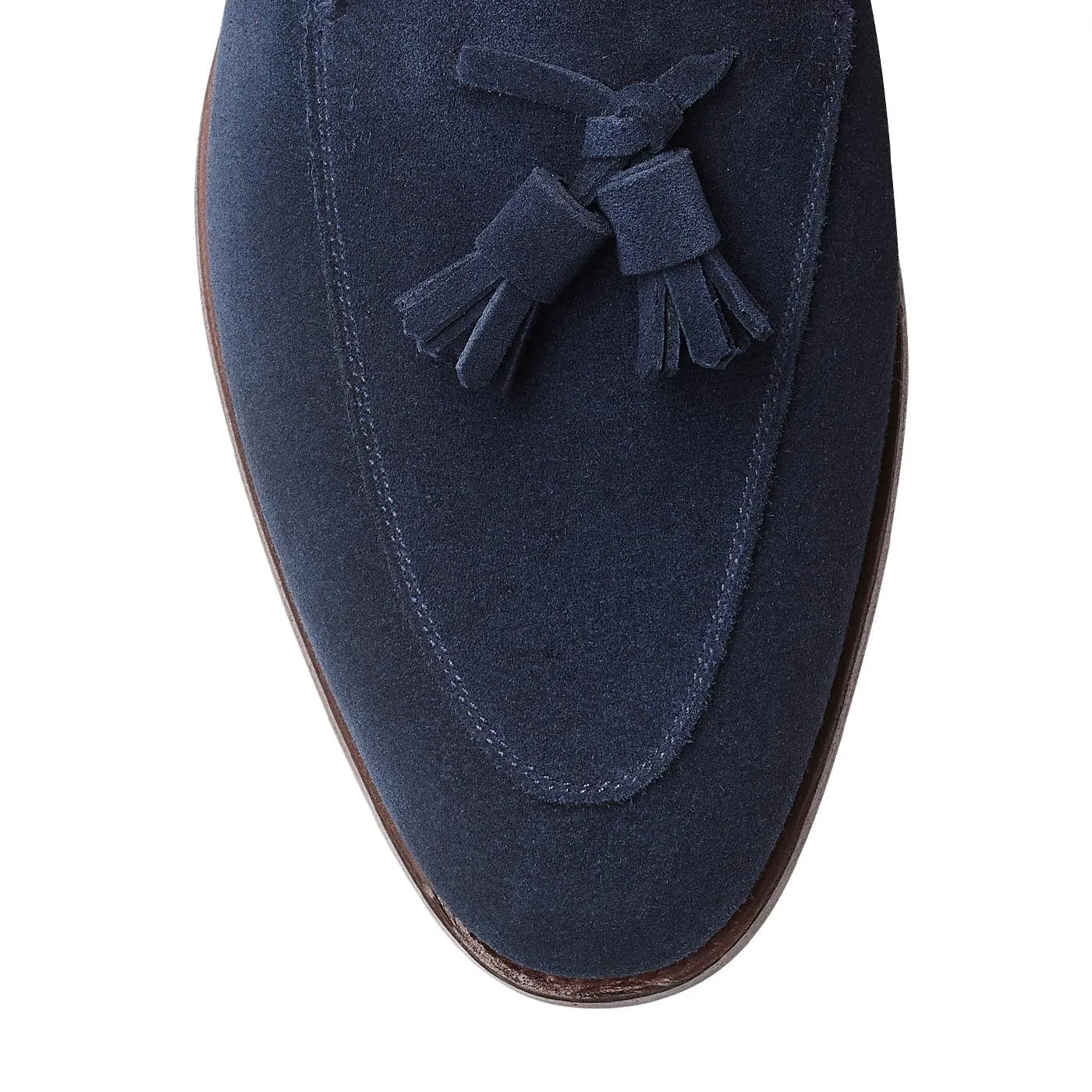 Guard Lane Smooth Finish Antibes Ocean Calf Suede