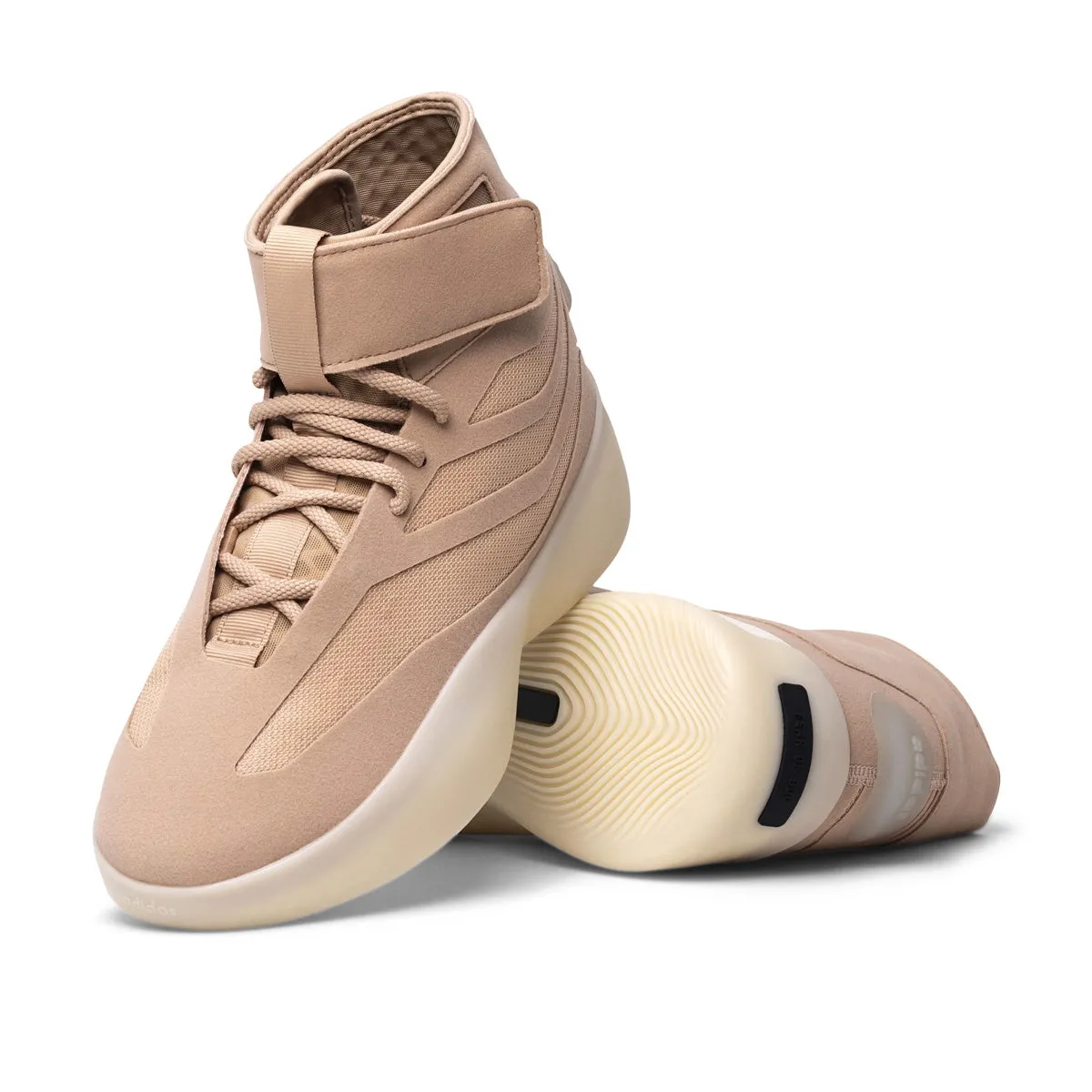 Day-Long Comfort Cushioned Grip   Fear Of God Athletics II High Top 'Ash Pearl'