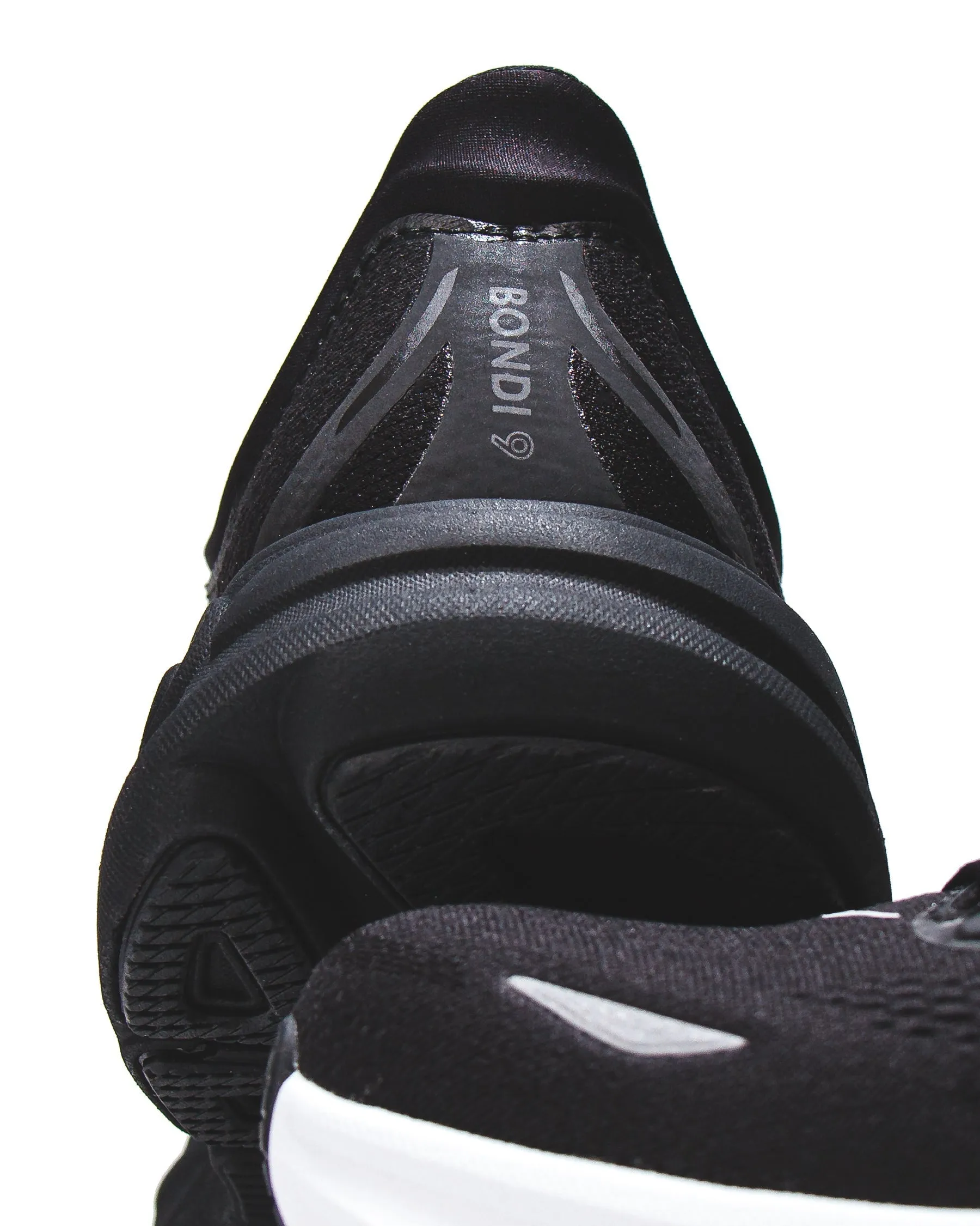 Hoka One One Men Bondi 9 Black Core 1162011-BBLC Crisp Silhouette Premium Quality