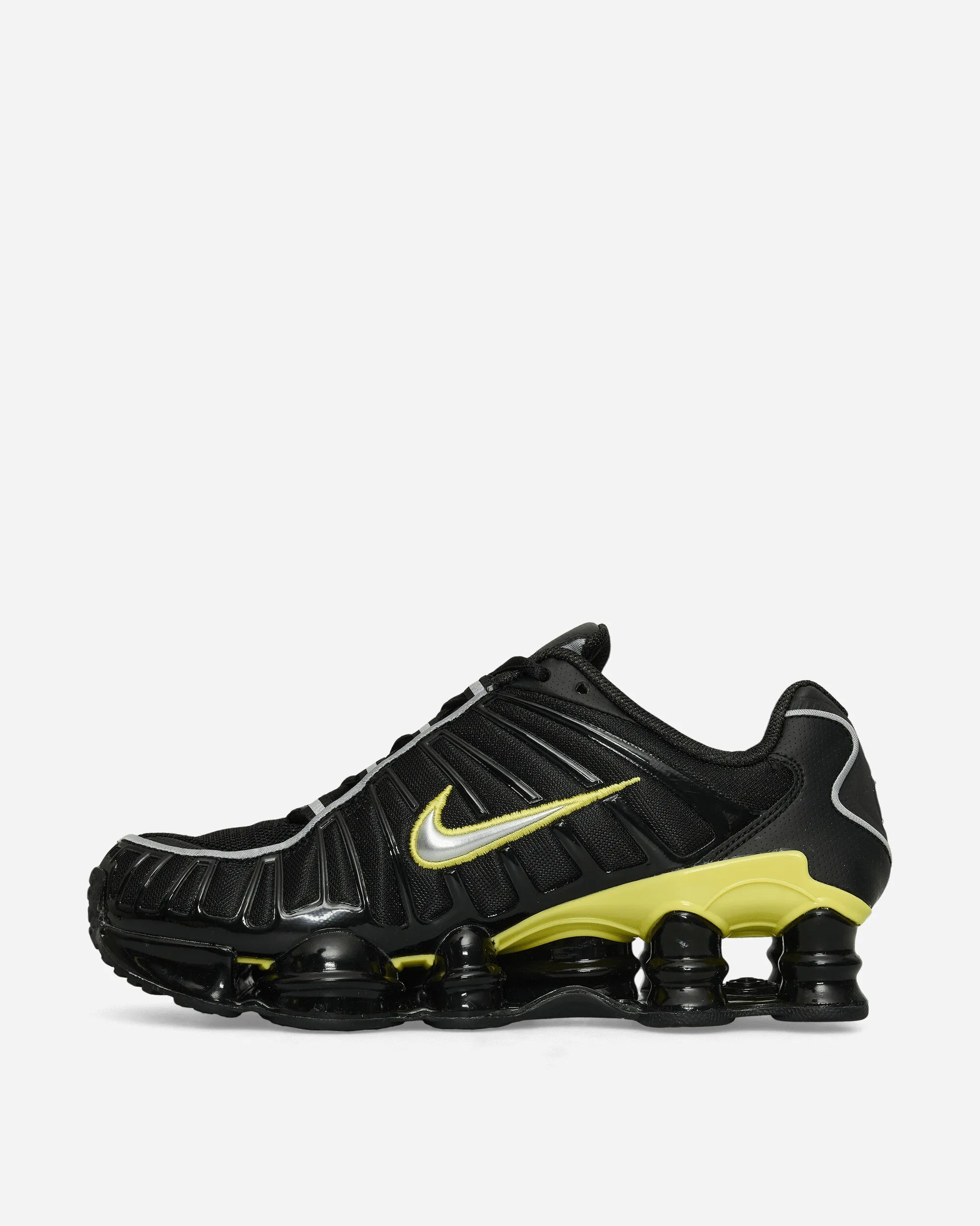 Hybrid Fit Shox TL Sneakers Black / Dynamic Yellow