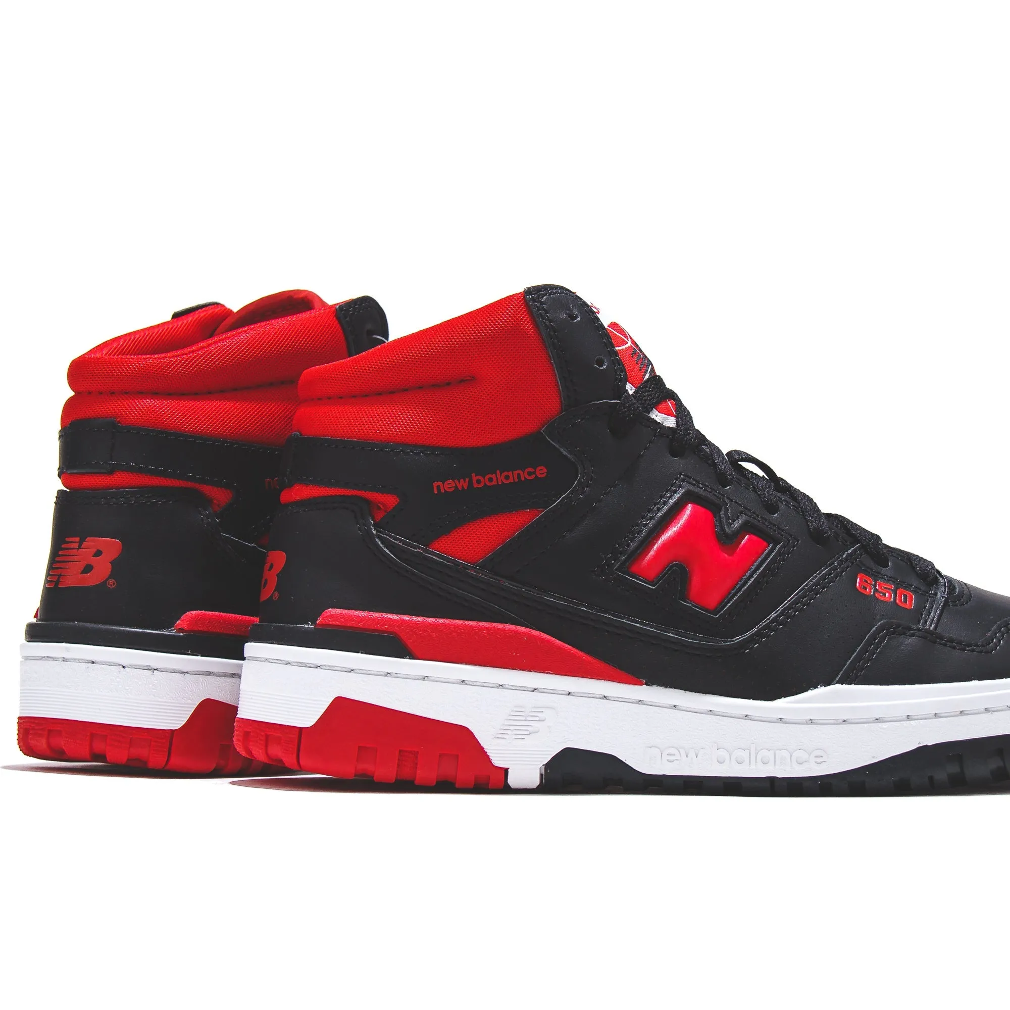 New Balance Men 650R Black BB650RBR stable sole shoes