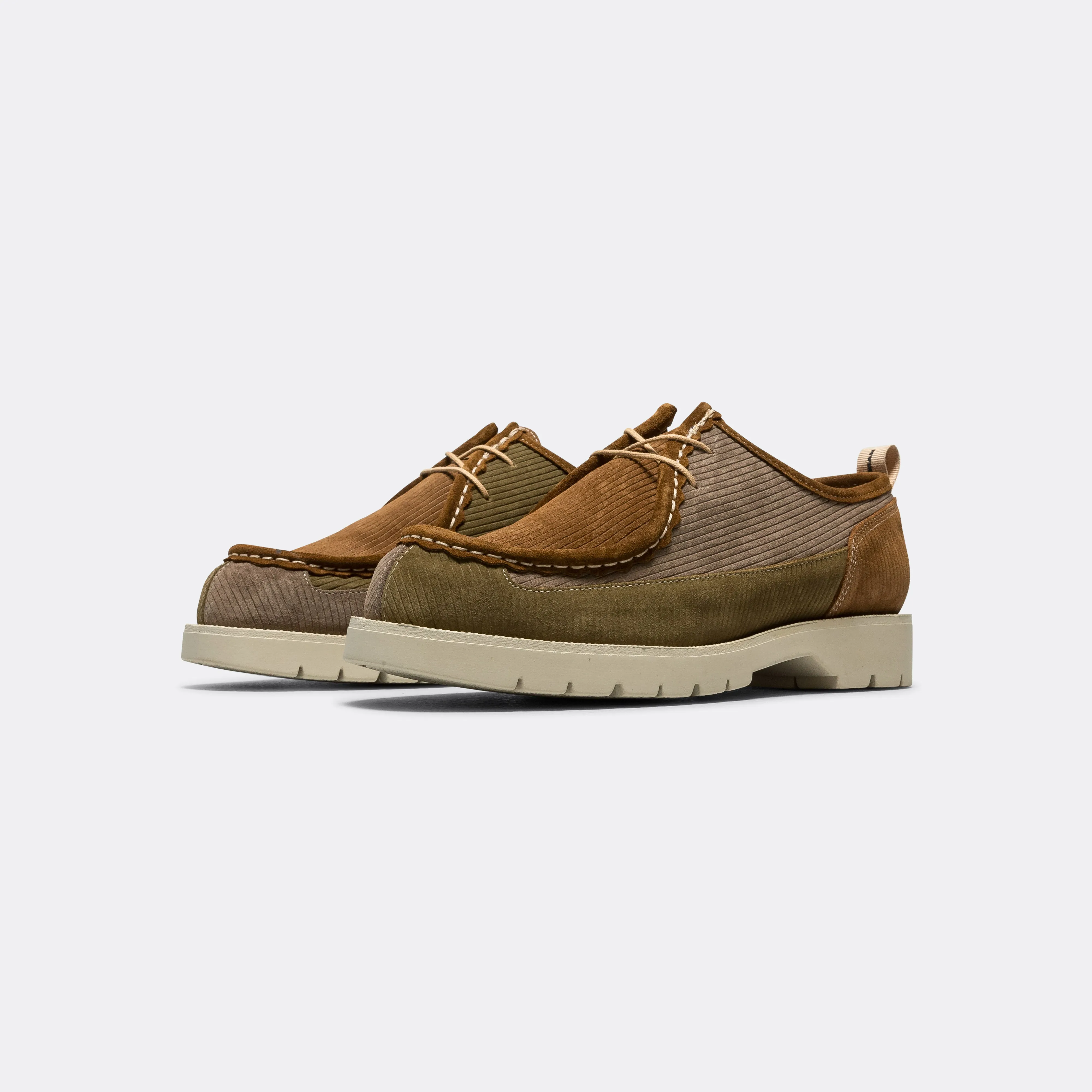 Bastille Cord - Kaki Taupe Marron High Traction Design Lace System