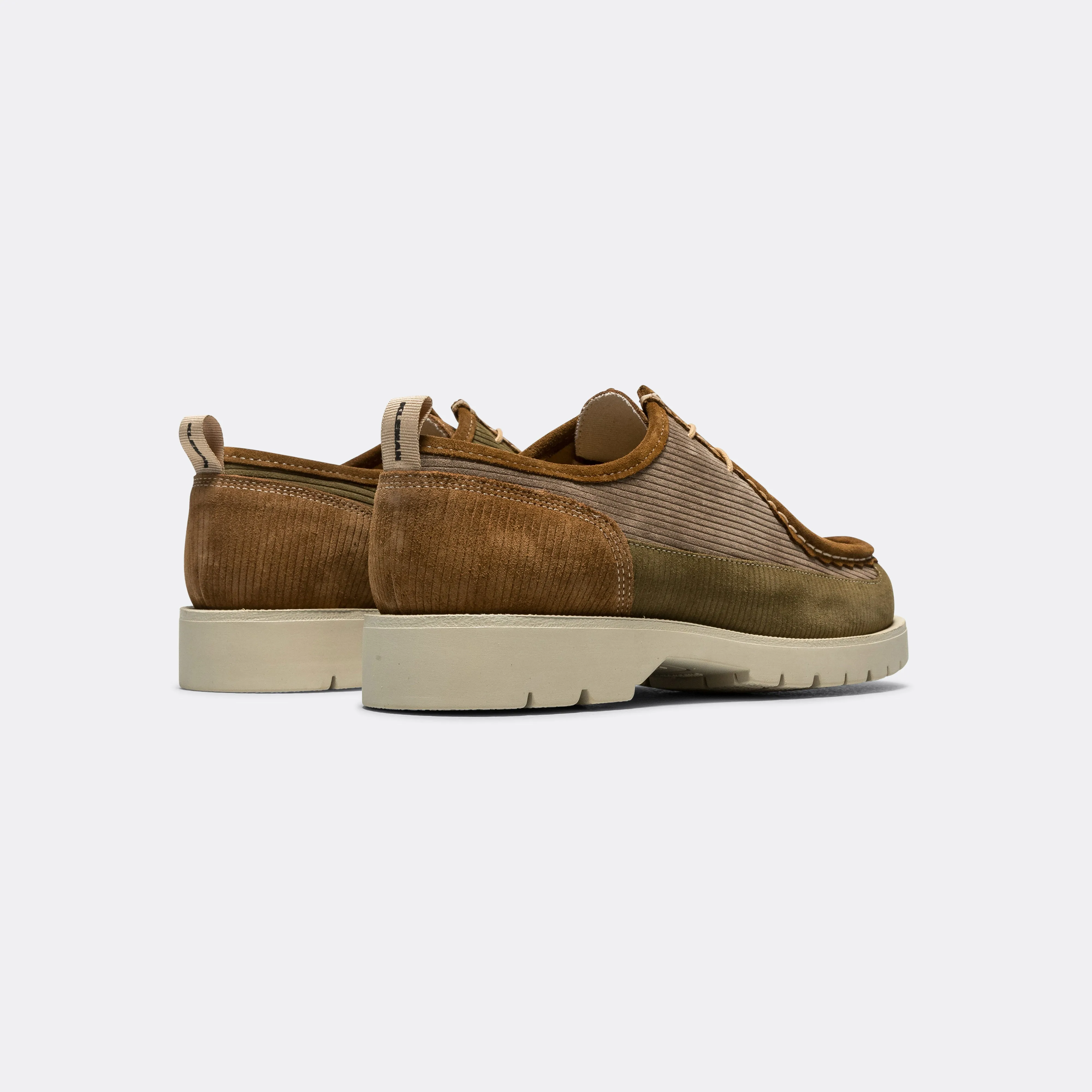 Comfort footbed Thermoregulating Lining Bastille Cord - Kaki Taupe Marron