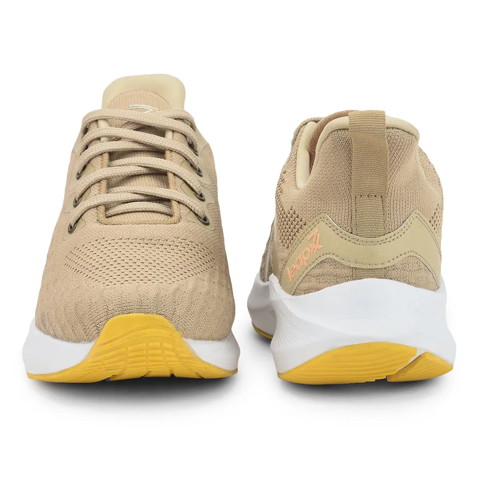 Leap7x Lacing Sports Shoes For Men (Beige) CHALANGE-2 By Liberty unisex shoes city shoes