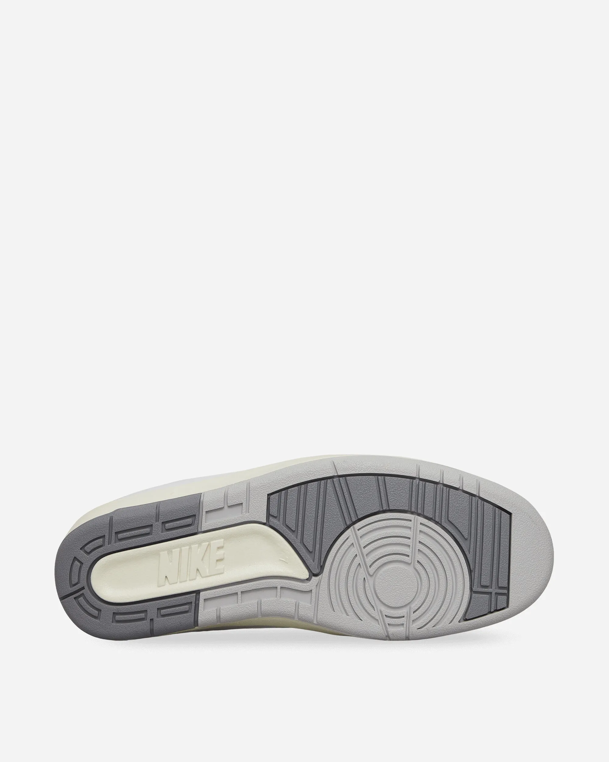 Zip Closure Style Comfort Air Jordan 2 Retro Low Sneakers White / Cement Grey