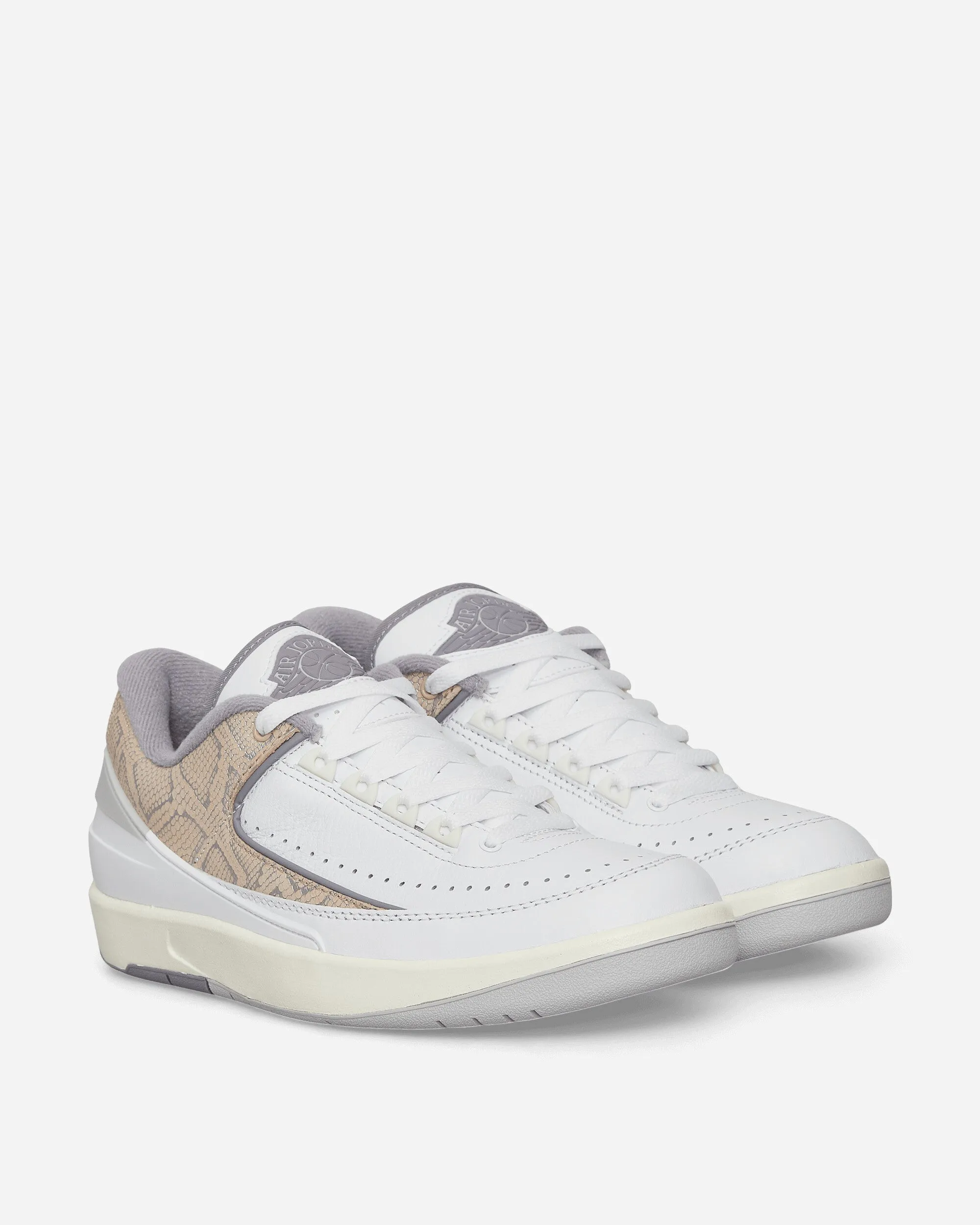 Canyon Jog Air Jordan 2 Retro Low Sneakers White / Cement Grey