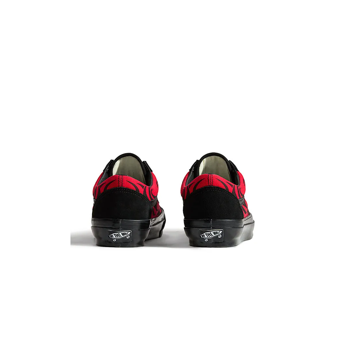 Premium LX Old Skool 'Black Red' Comfort Insole Quick Grip