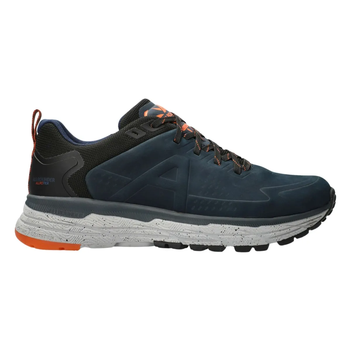 Cushioned Walk Slip Off AllRounder Men's Alando-Tex Blue/Black Nubuck Waterproof