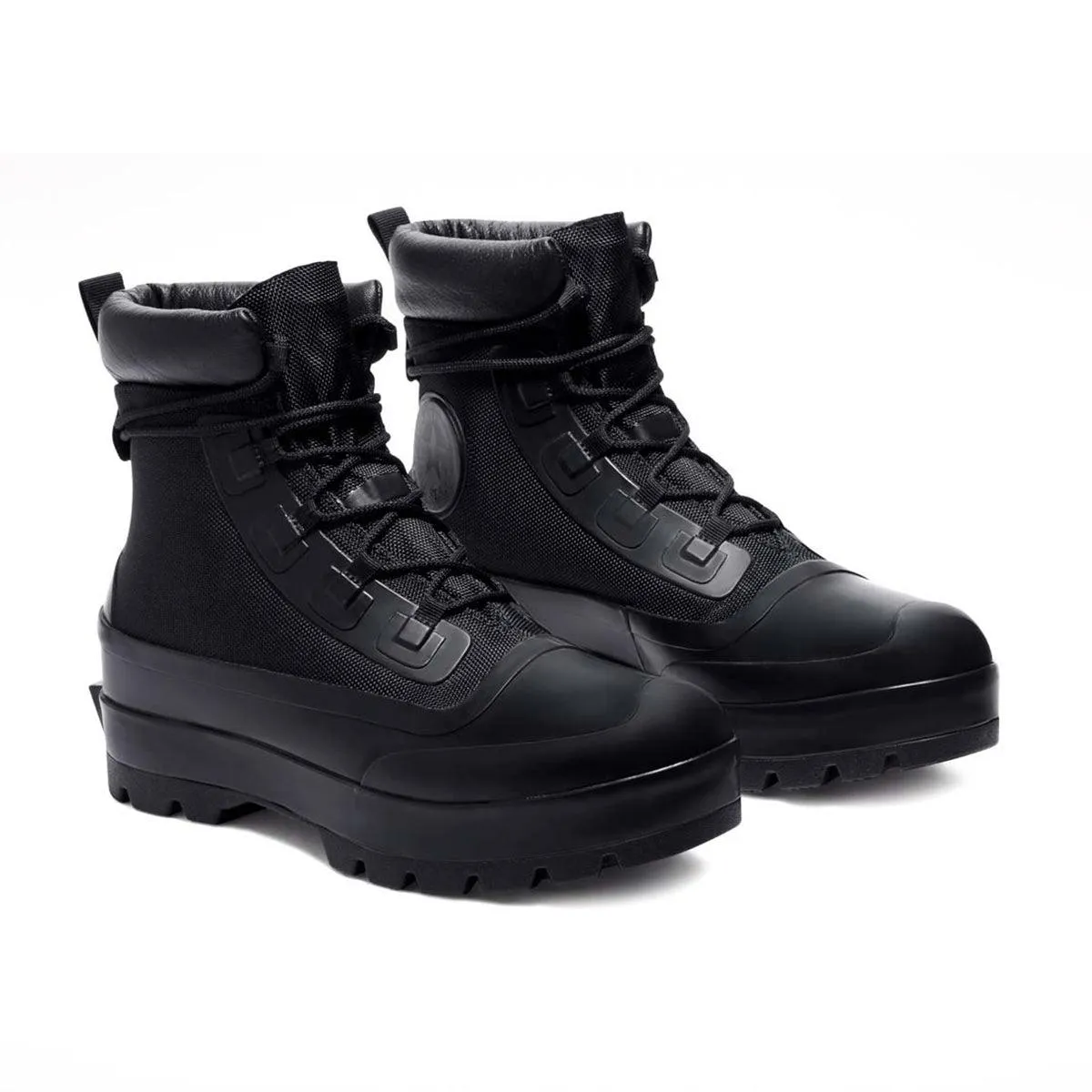  AMBUSH CTAS Duck Boot 'Black' Auxetic Material Construction Youth Style