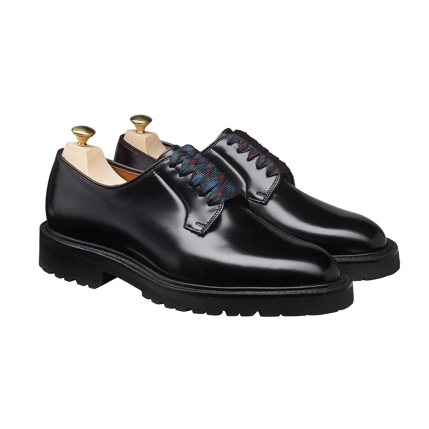 Amelia Black Cavalry Calf Refined Smart Fit Classic Smart Profile