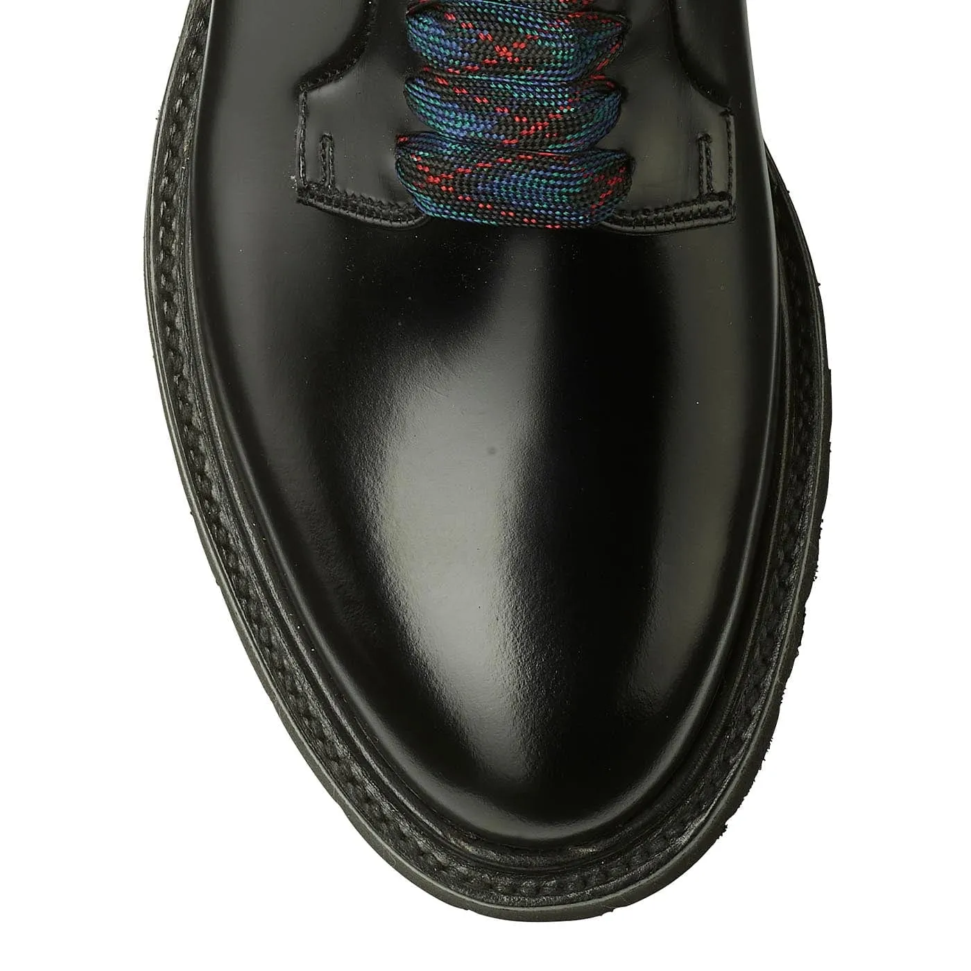 Amelia Black Cavalry Calf Timeless Formal Appeal