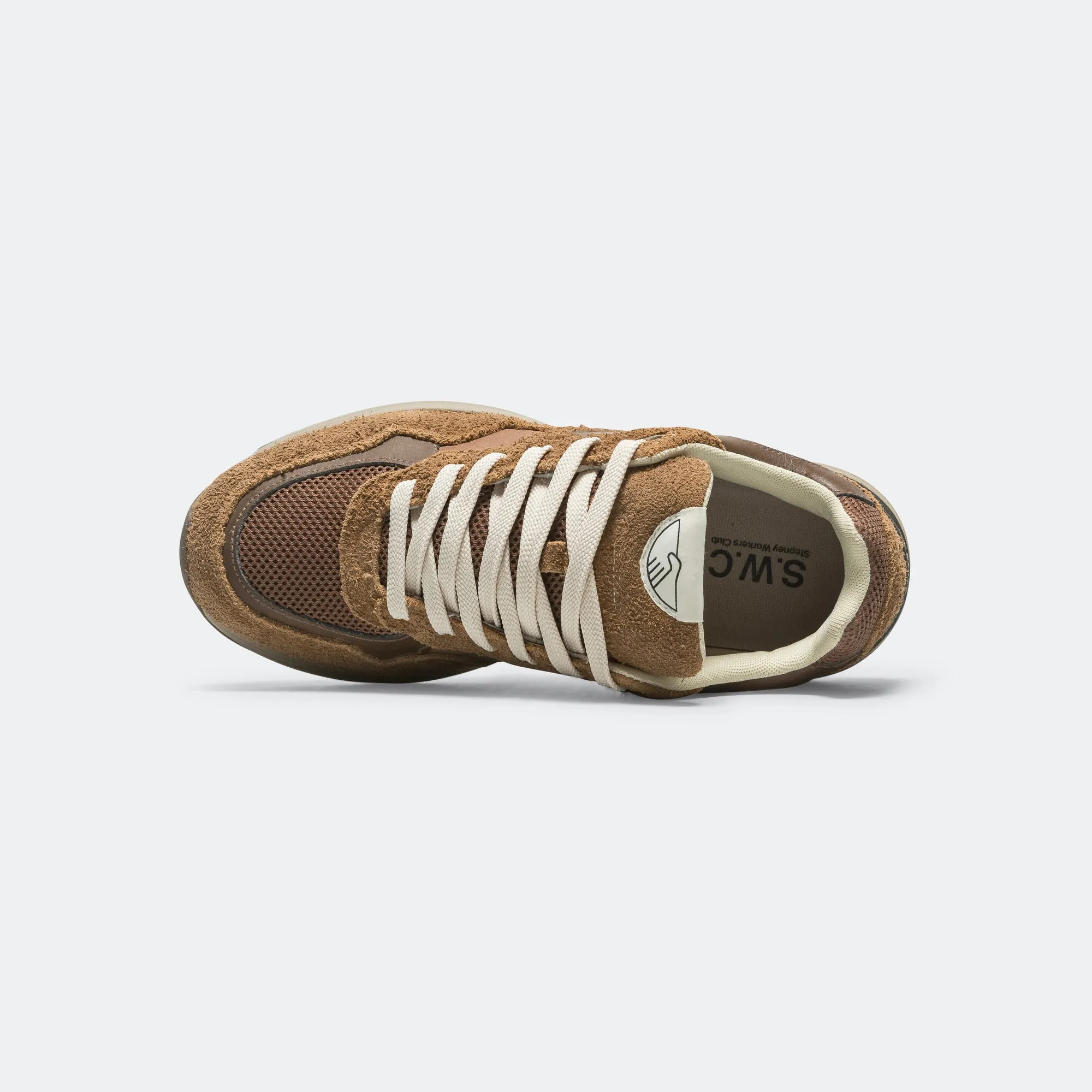 Lockdown Heel Comfort Focus Amiel S-Strike Geo-Merged - Brown
