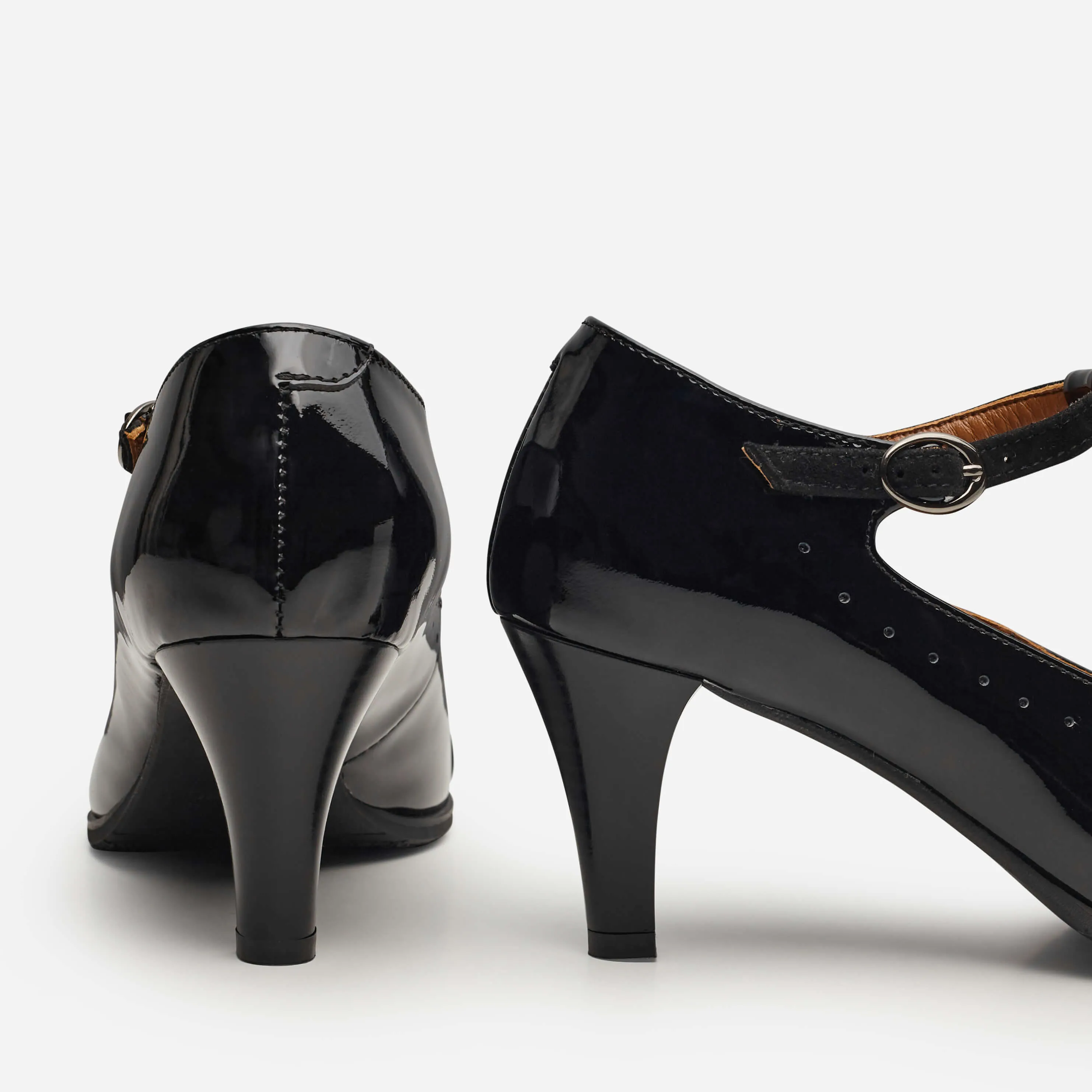 Quick Dry Fabric Amy Heels - Mary Janes