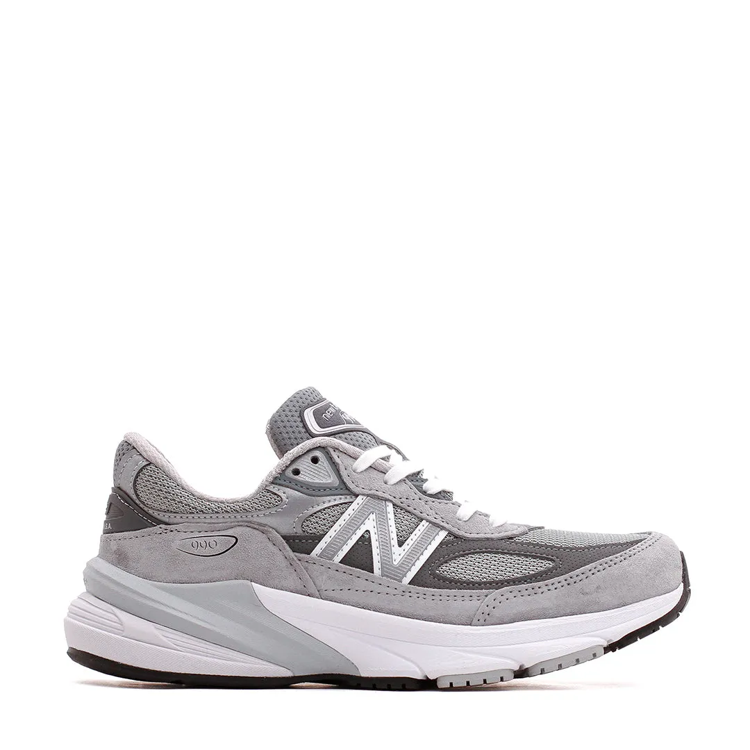 New Balance Women 990v6 Grey Made In USA W990GL6 sockliner Smooth transition