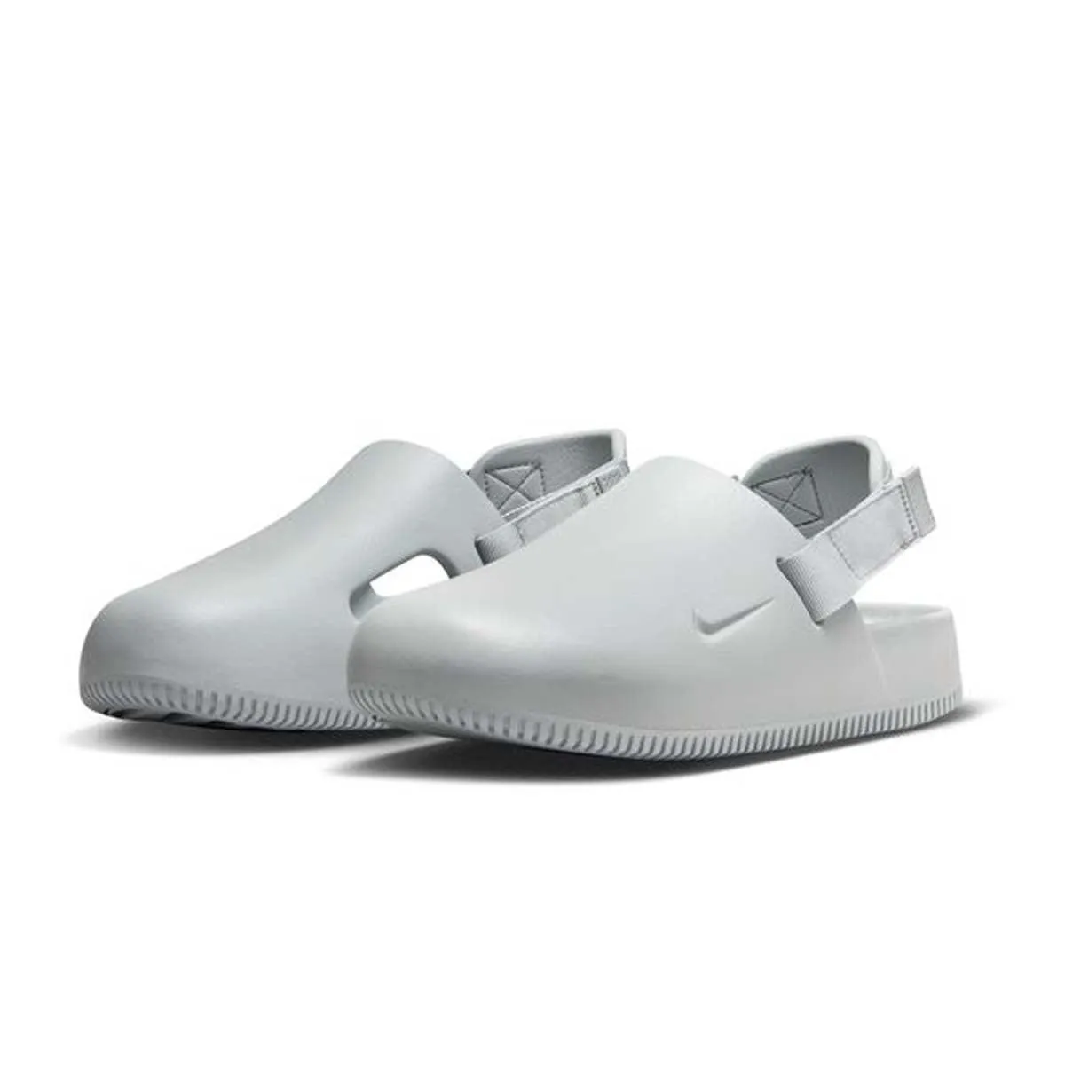 Flexible Midsole Shank Cushioned durability Calm Mule 'Light Smoke Grey'