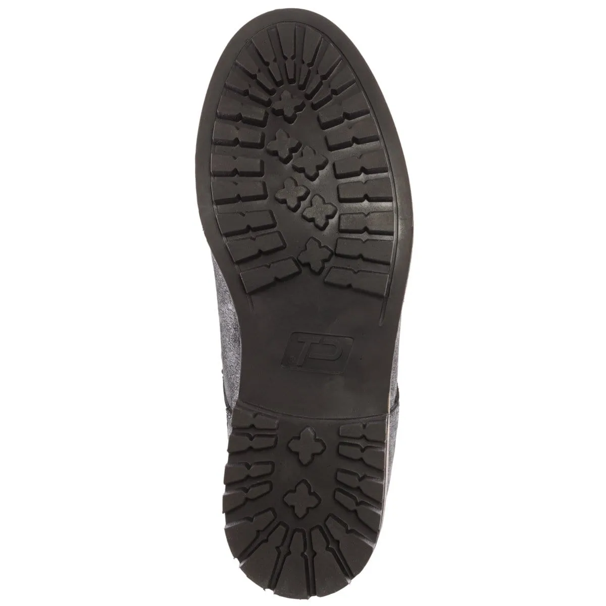 Brown Earth Anfibio Turin Side Zipper Wool Lined Boot - 4918