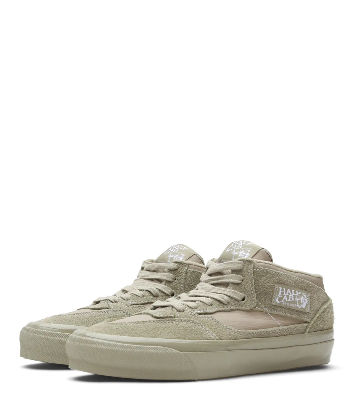 Travel Shoes Vans Half Cab Reissue 33 Suede Taupe