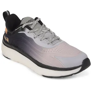 Abrasion resistant Leap7x Black Sports Lacing Running Shoes For Men NITRUN-10 By Liberty