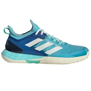 Adidas Adizero Ubersonic Womens Tennis Shoes - Turquoise / Off White Travel Wear