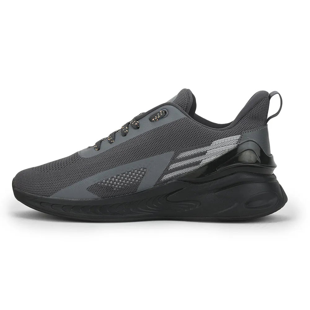 Leap7x Sports Lacing Shoe For Men ( Grey ) REVOLVE By Liberty for beginners Shock Absorbing Plate
