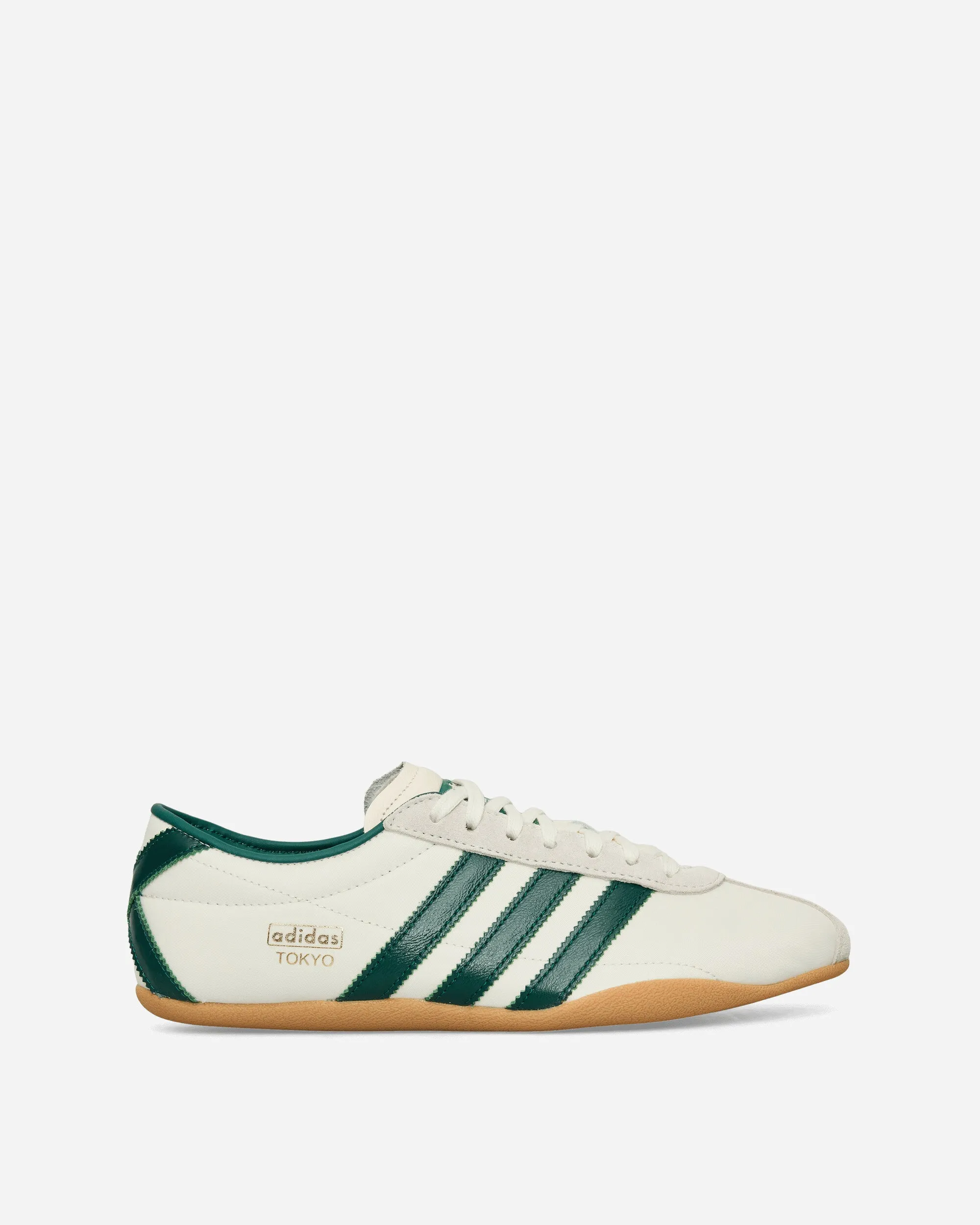 Neat Lines Tokyo Sneakers Off White / Collegiate Green