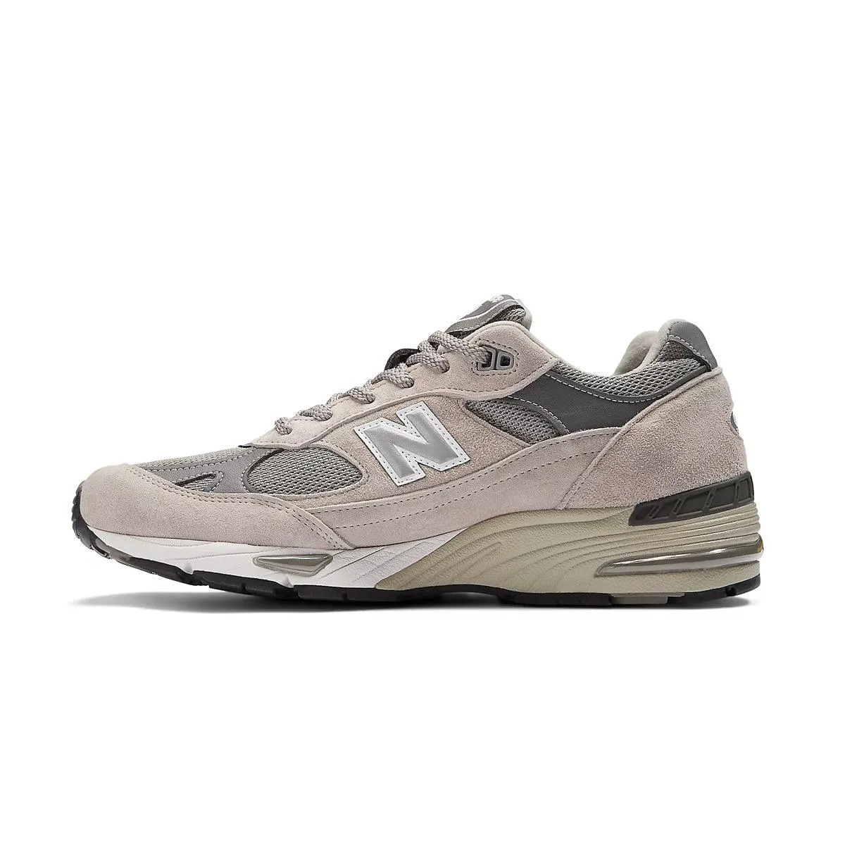 Cushioned Midsole Geometry Foam Lining in UK 991v1 'Grey'