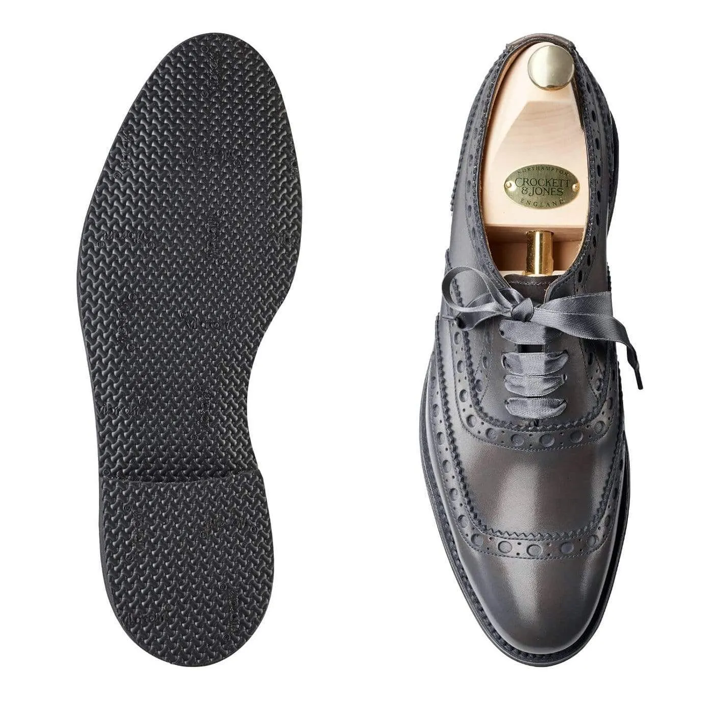 Office Shoes Anna Grey Burnished Calf