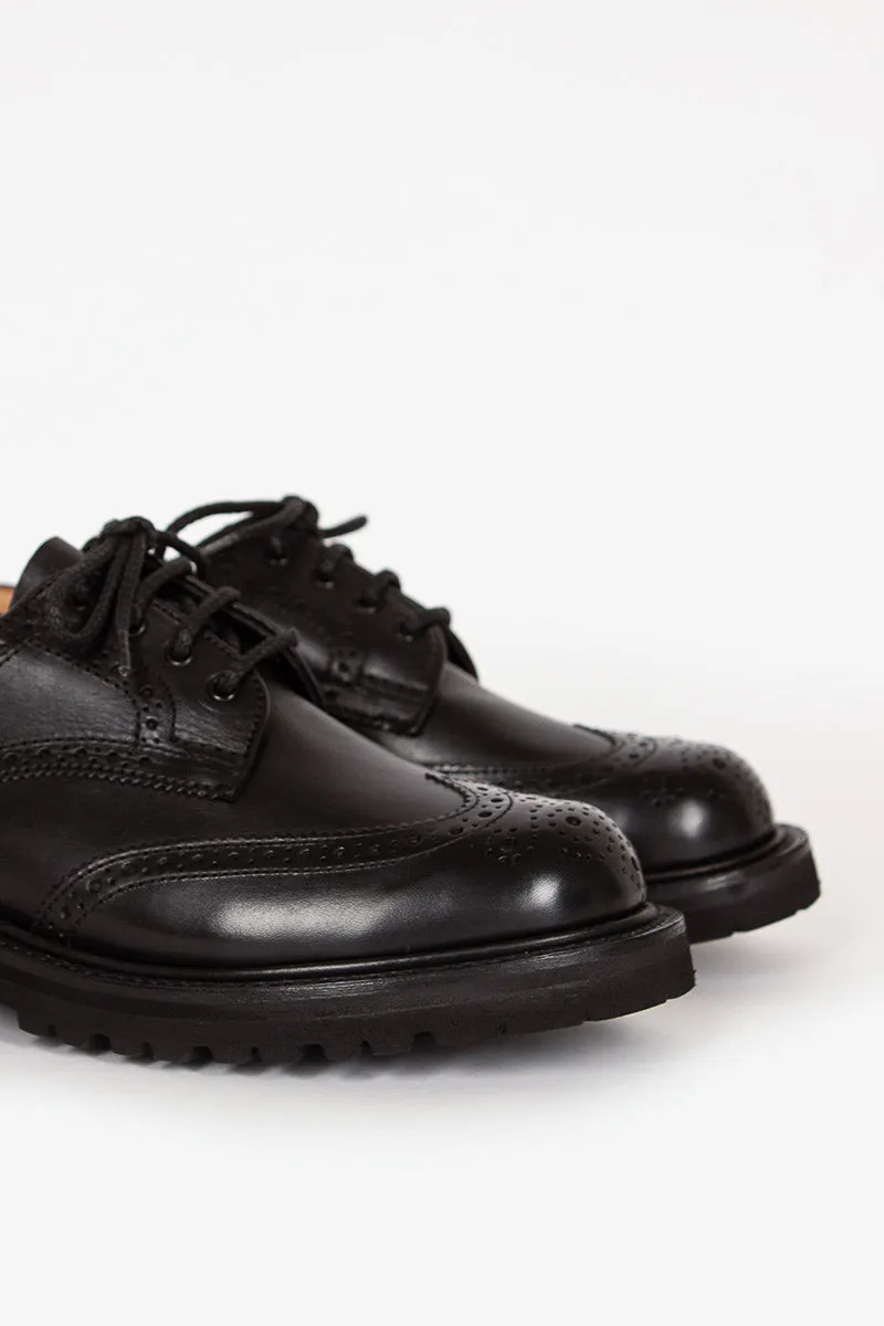 Anne Leather Brogue Black Relax Day