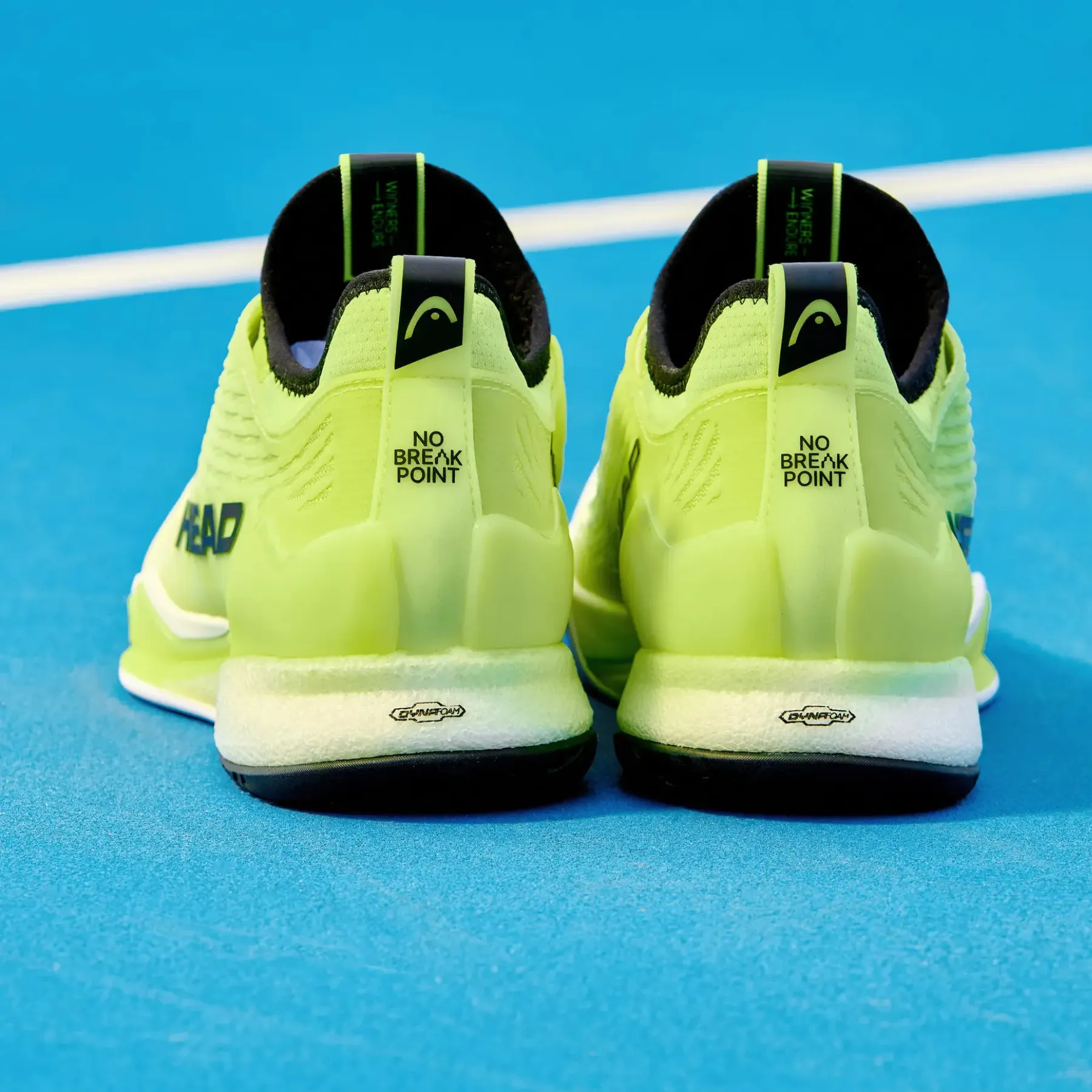 Head Endure Pro Men Tennis Shoes - Yellow/White Lightweight Design Responsive cushioning