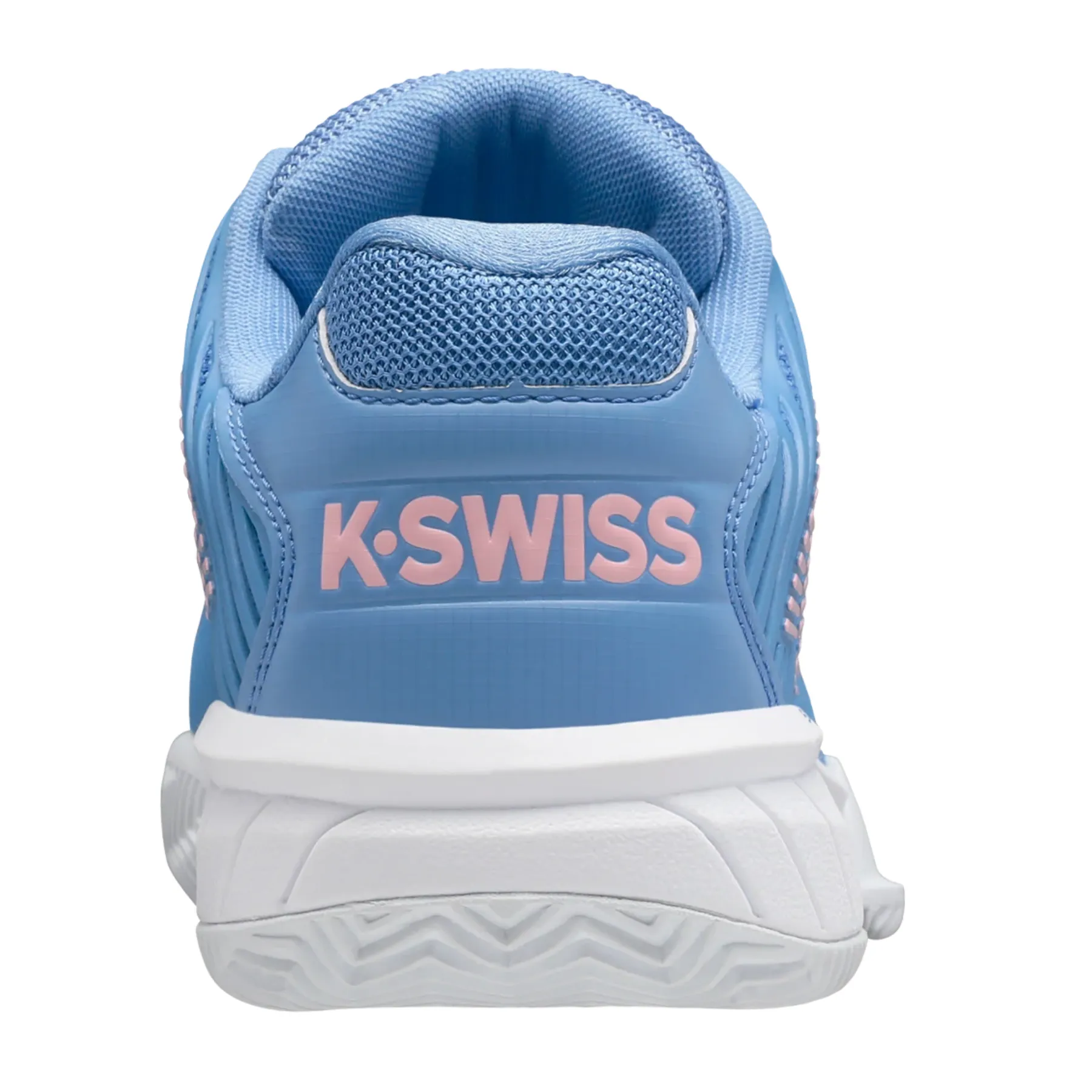 K Swiss Hypercourt Express 2 HB Women Tennis Shoes - Silver Lake Blue/White/Orchid Pink Supportive