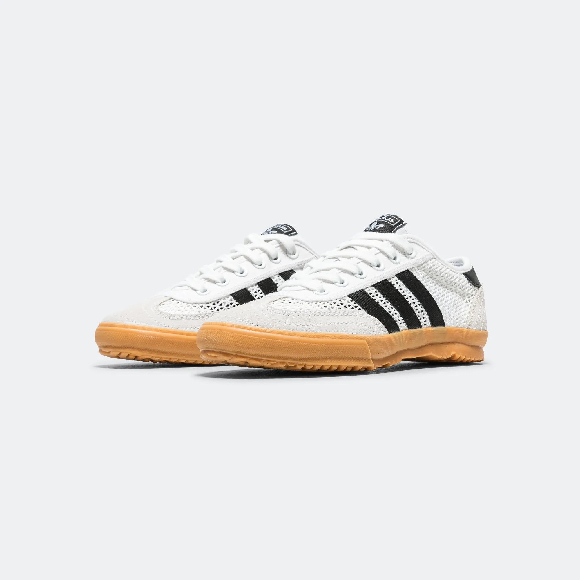 Womens Tischtennis - Footwear White/Core Black-Gum Padded materials Non Slip Insole