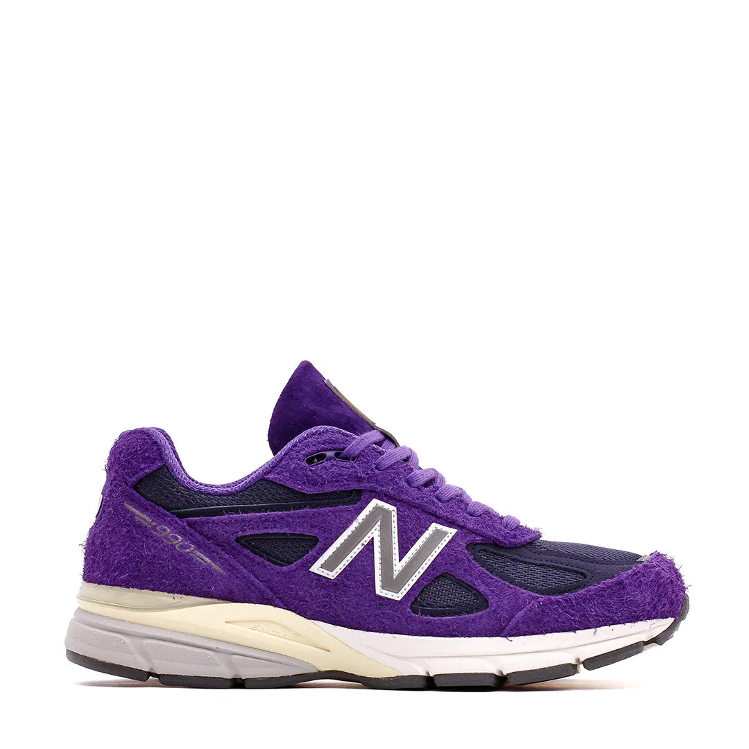 cricket shoes seasonal running shoes New Balance Unisex 990v4 Plum Made In USA U990TB4